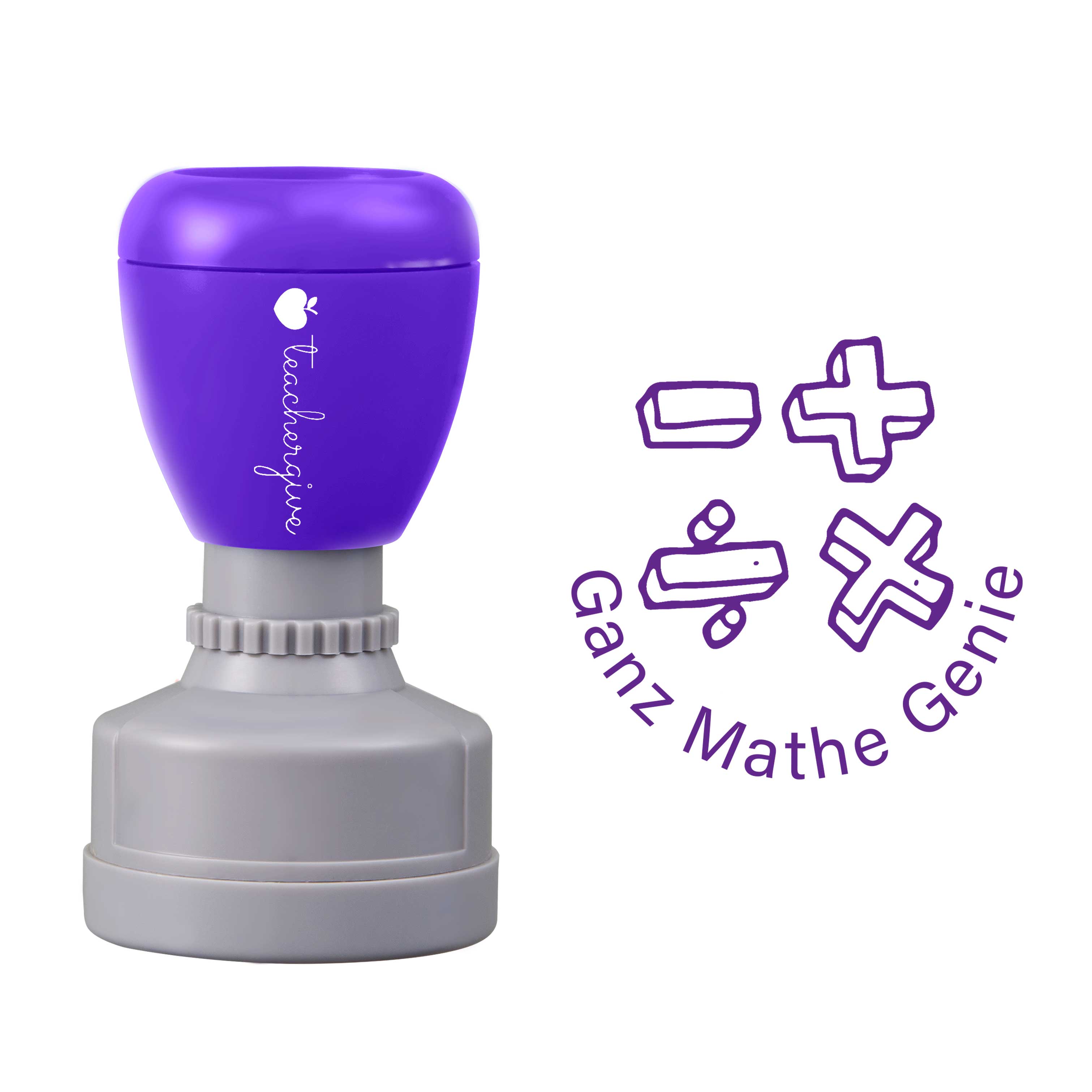 Mathe Genie Stempel