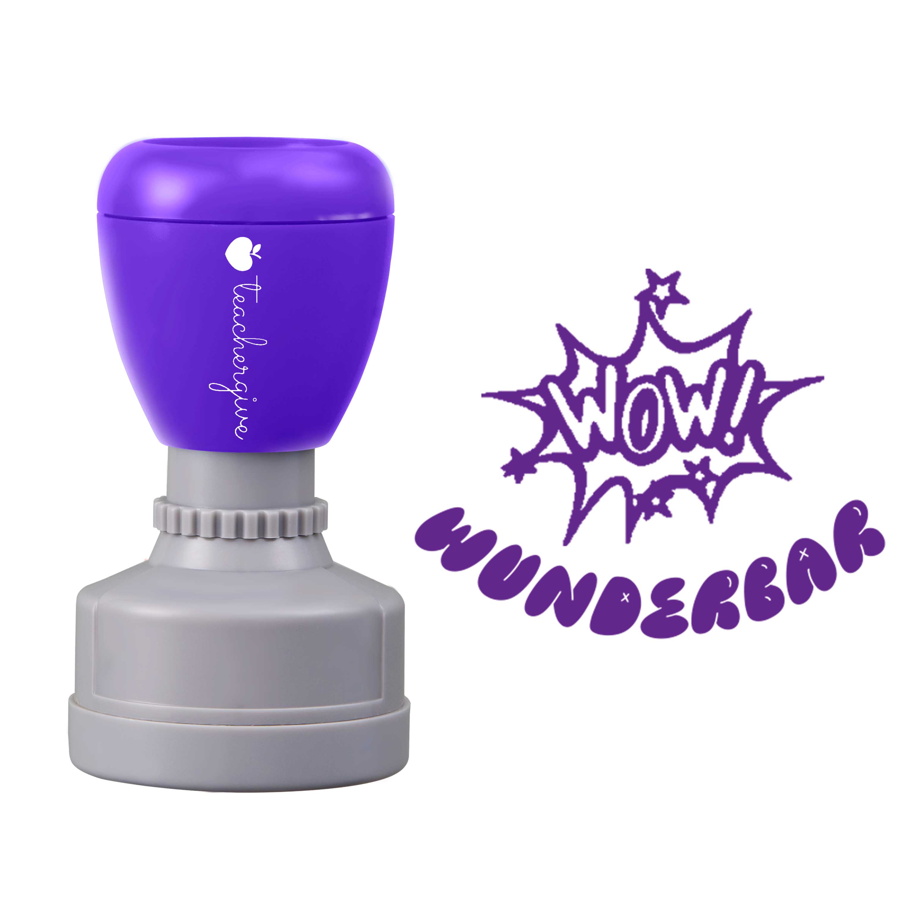 Wow Wunderbar Lehrer Stempel