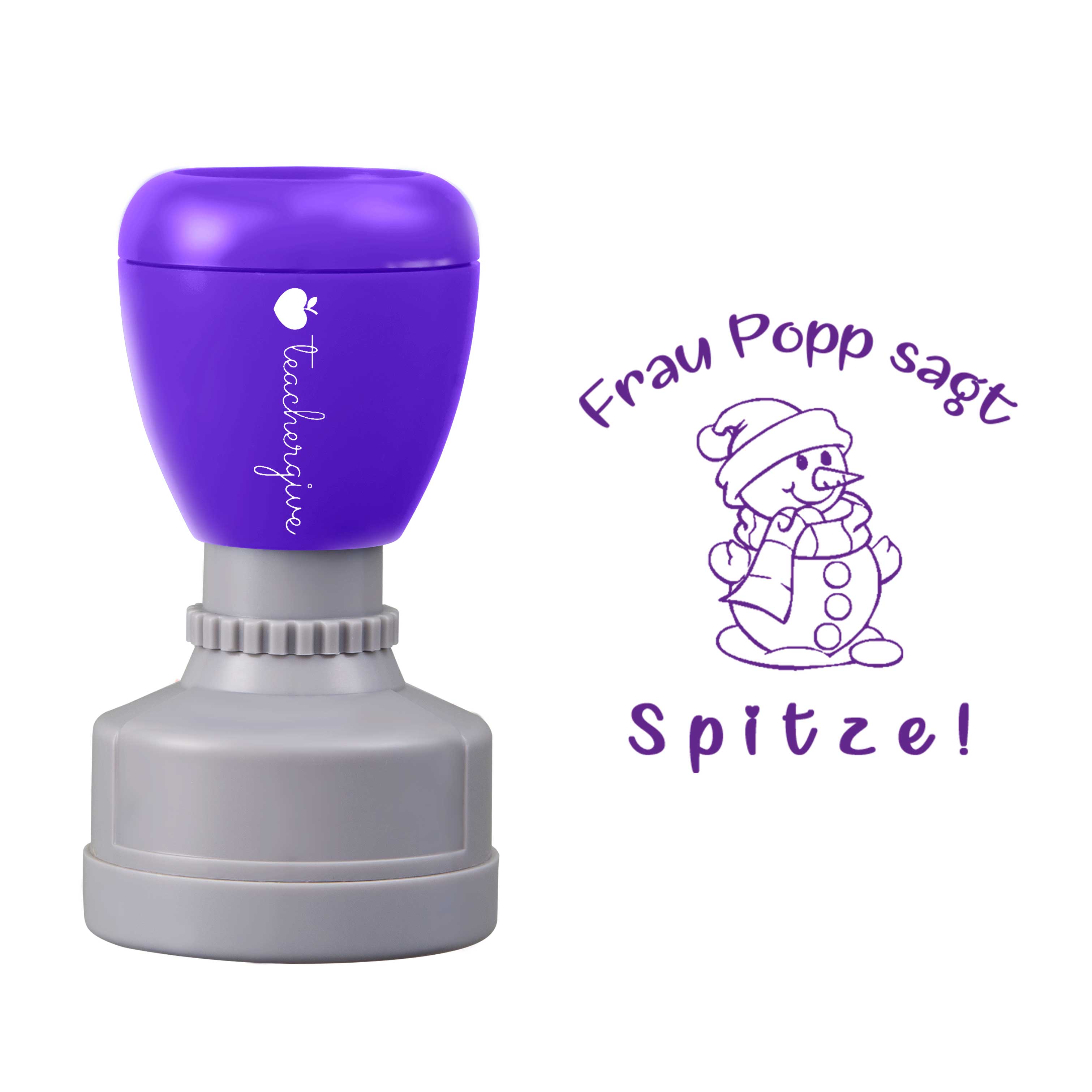 Personalisiert Sagt Spitze Lehrer Stempel