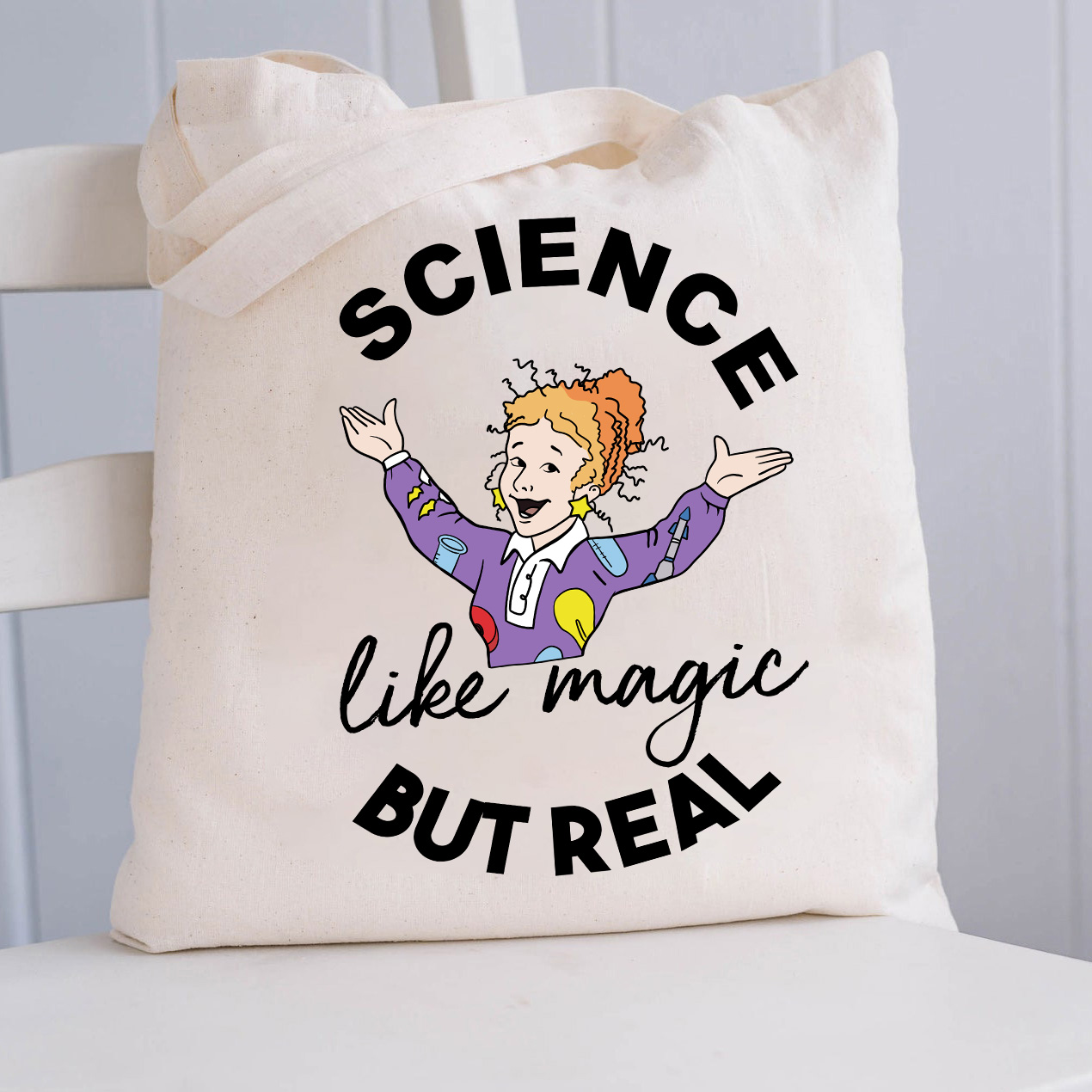 Wissenschaft wie Magie, aber real Lehrer Tragetasche