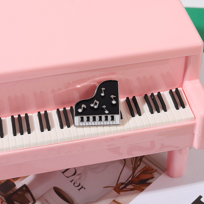 Black Piano Pin