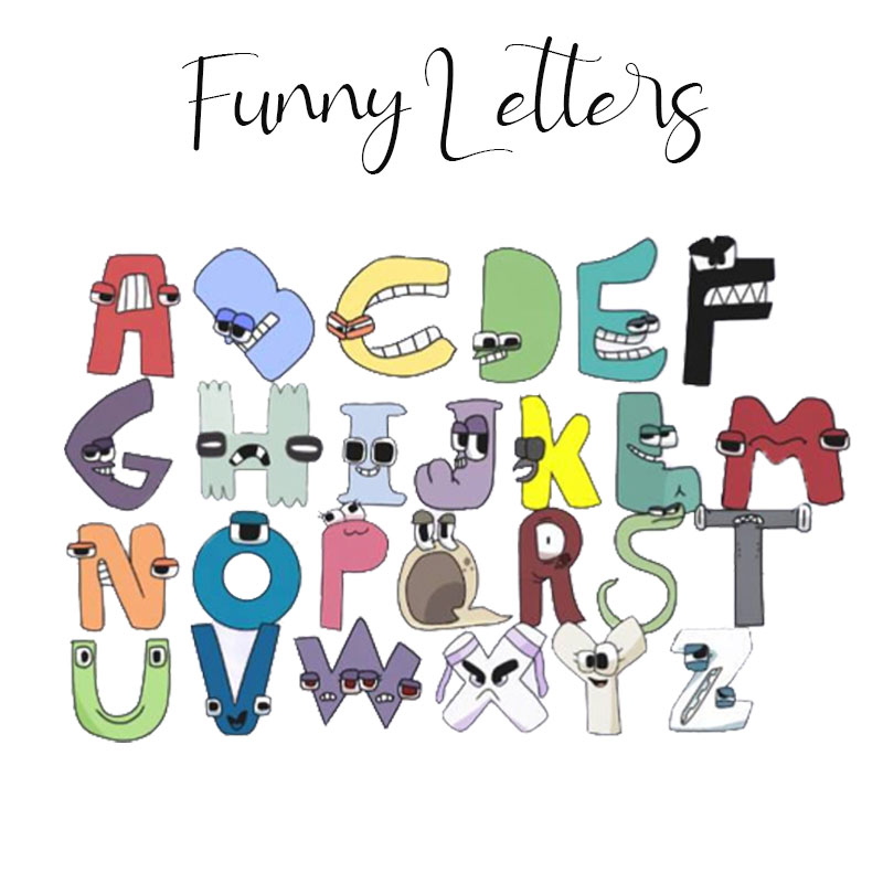 Personalized Funny Letters Kids T-Shirt