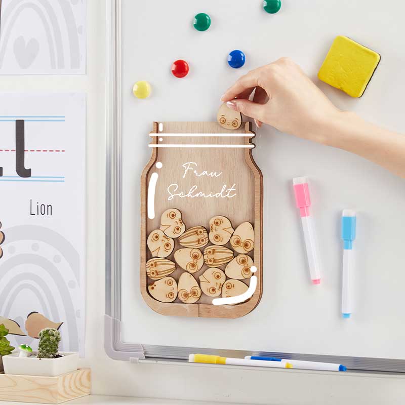 Personalisiert Gute Leistung Lehrer Belohnung Glas