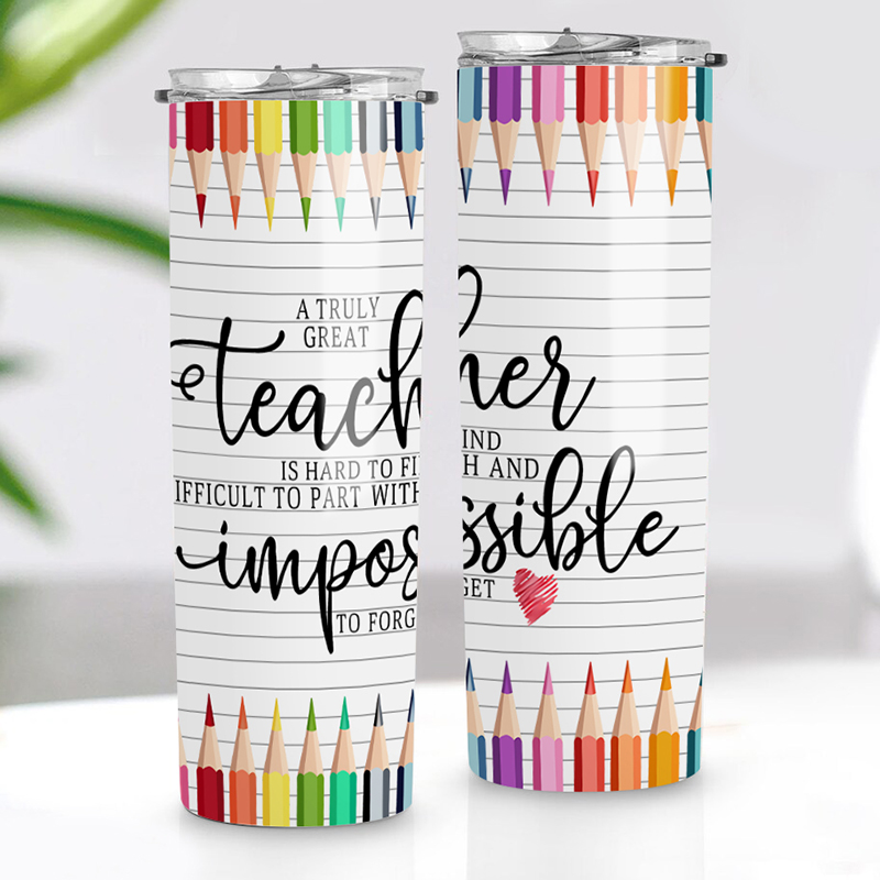A Truly Great Teacher Tumbler