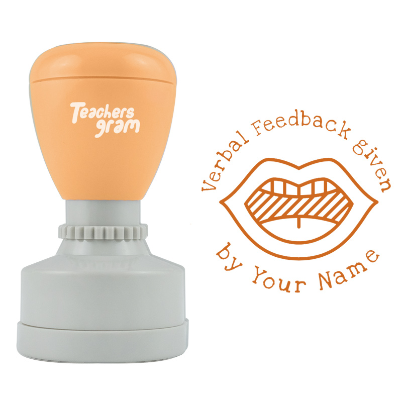 Personalized Verbal  Feedback Given Stamp