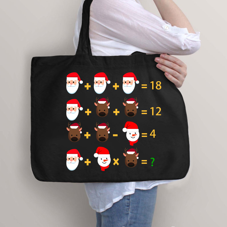 Lustige Mathematik Lehrer Tragetasche mit Reißverschluss