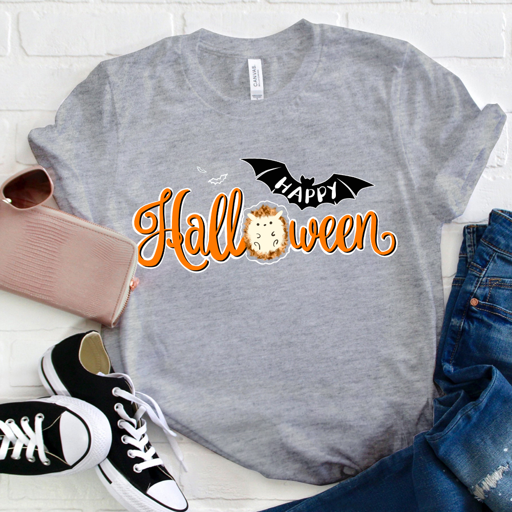 Hedgehog Happy Halloween T-Shirt