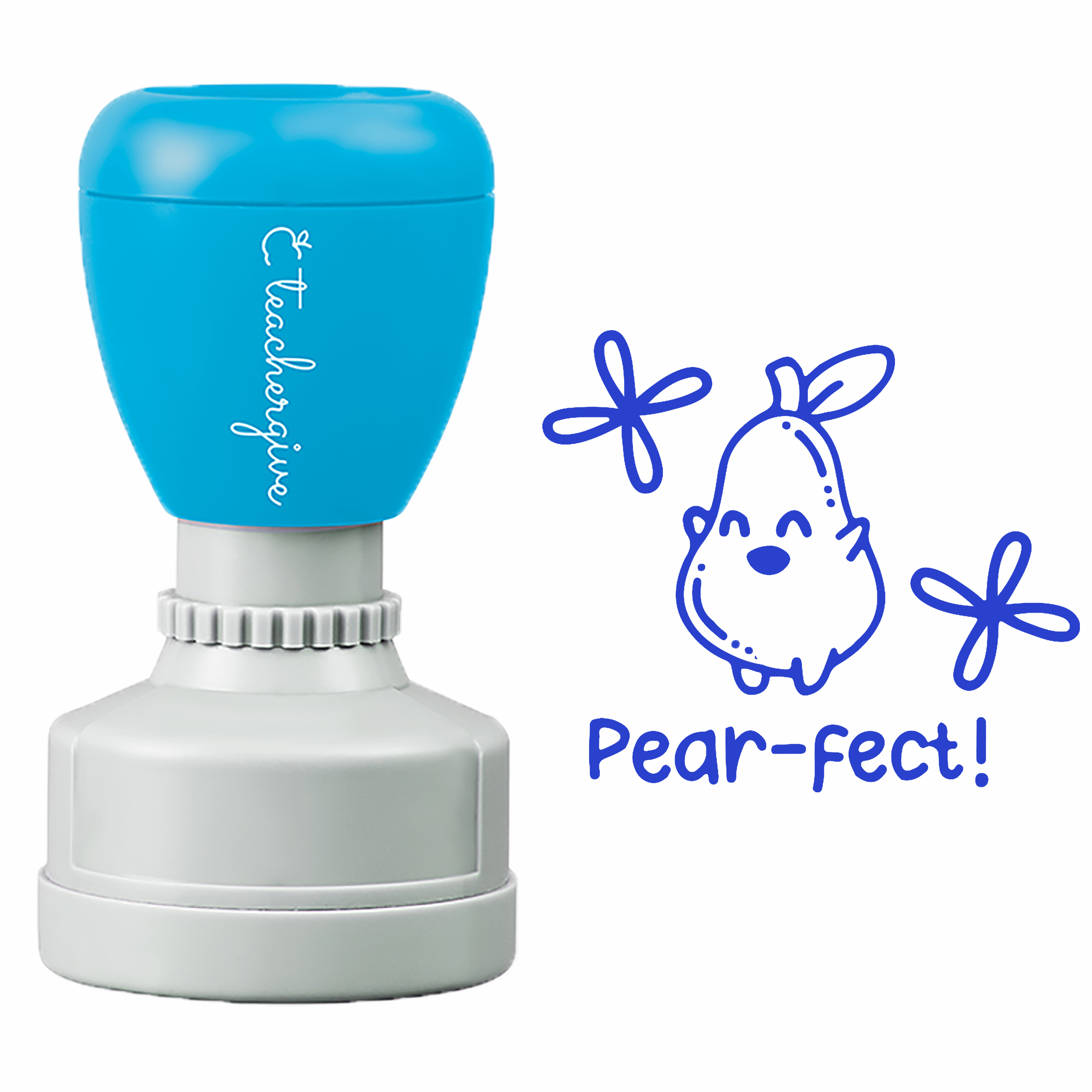 Pear-fect Work Stamp