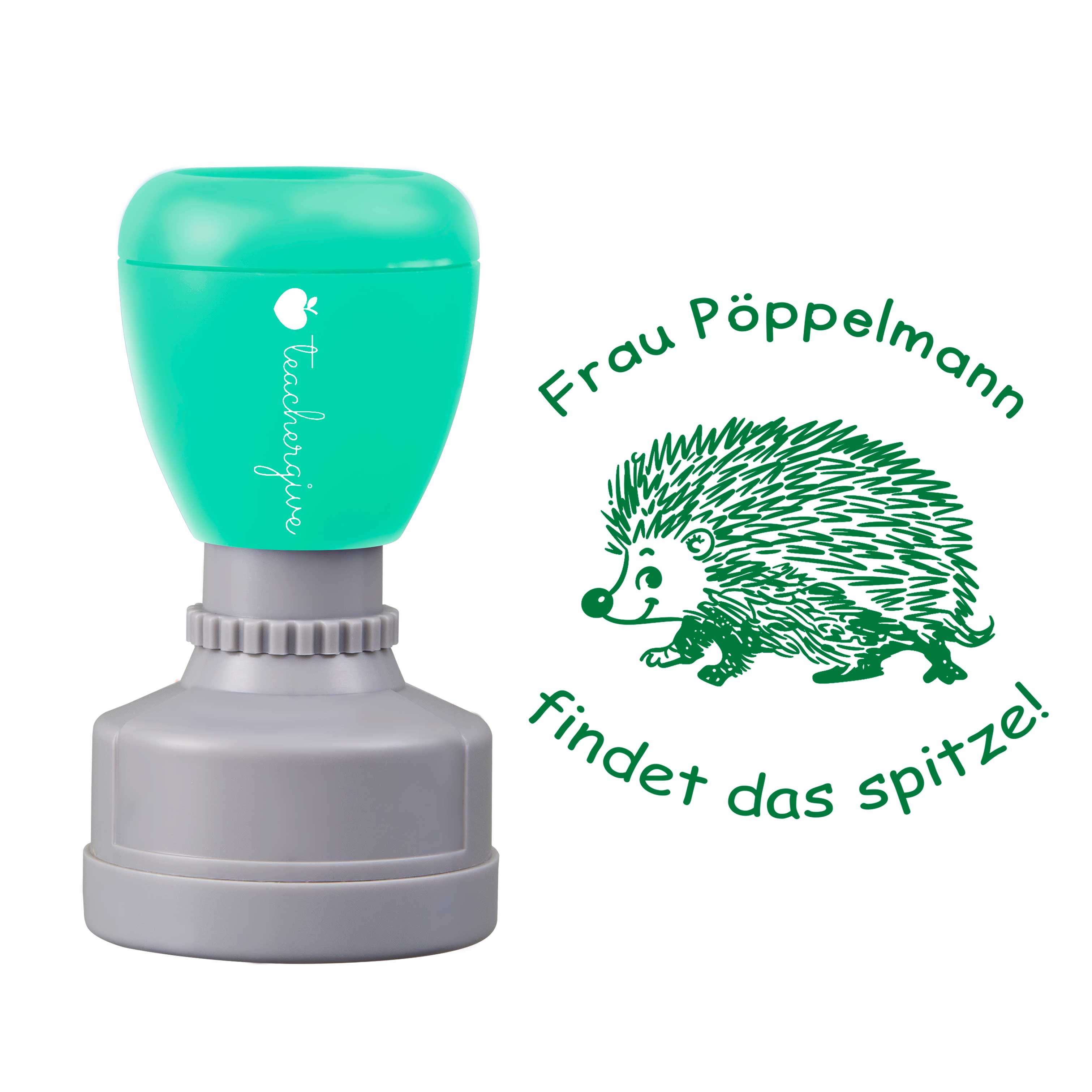 Personalisiert findet das spitze Lehrer Stempel