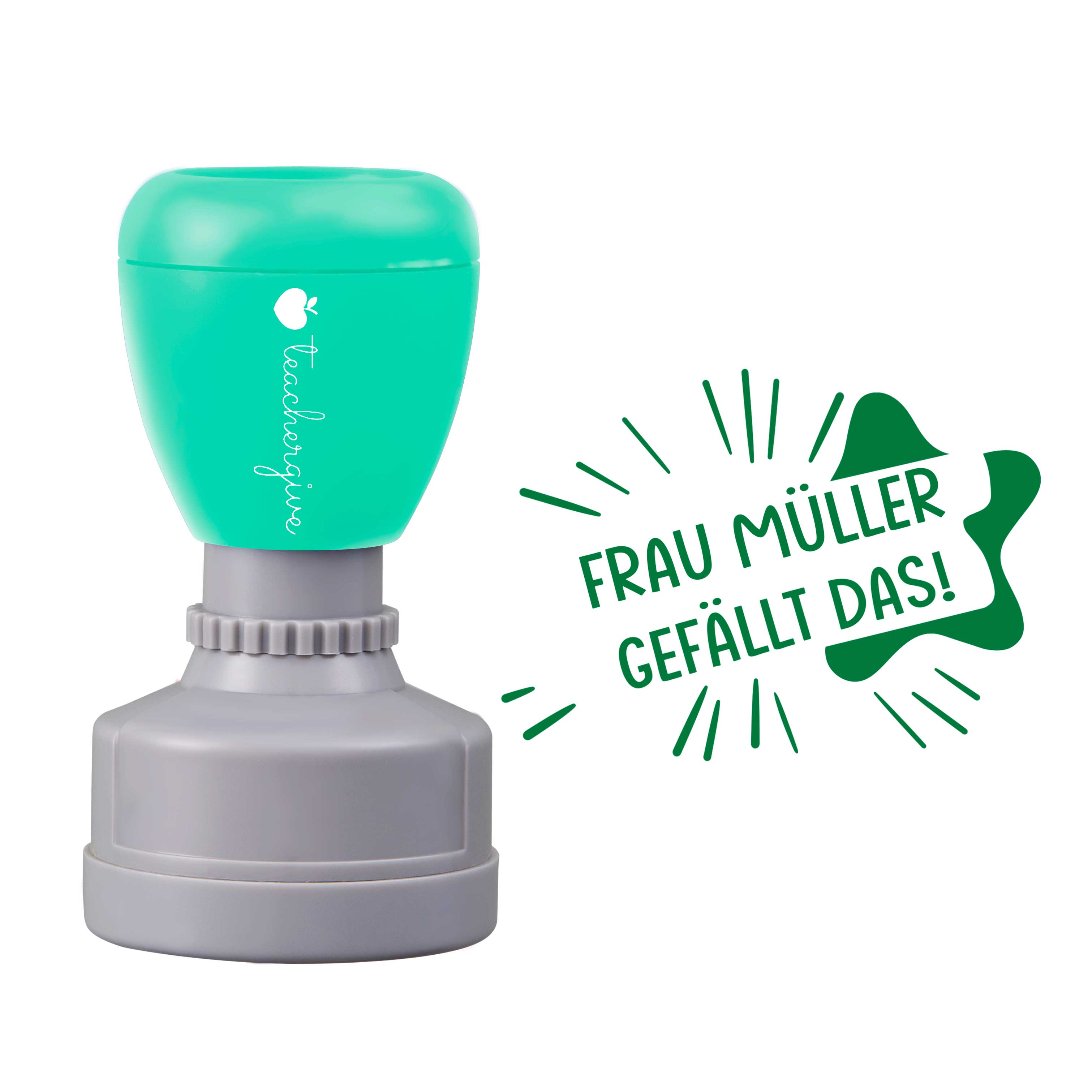 Personalisiert Name Gefällt Das Lehrer Stempel