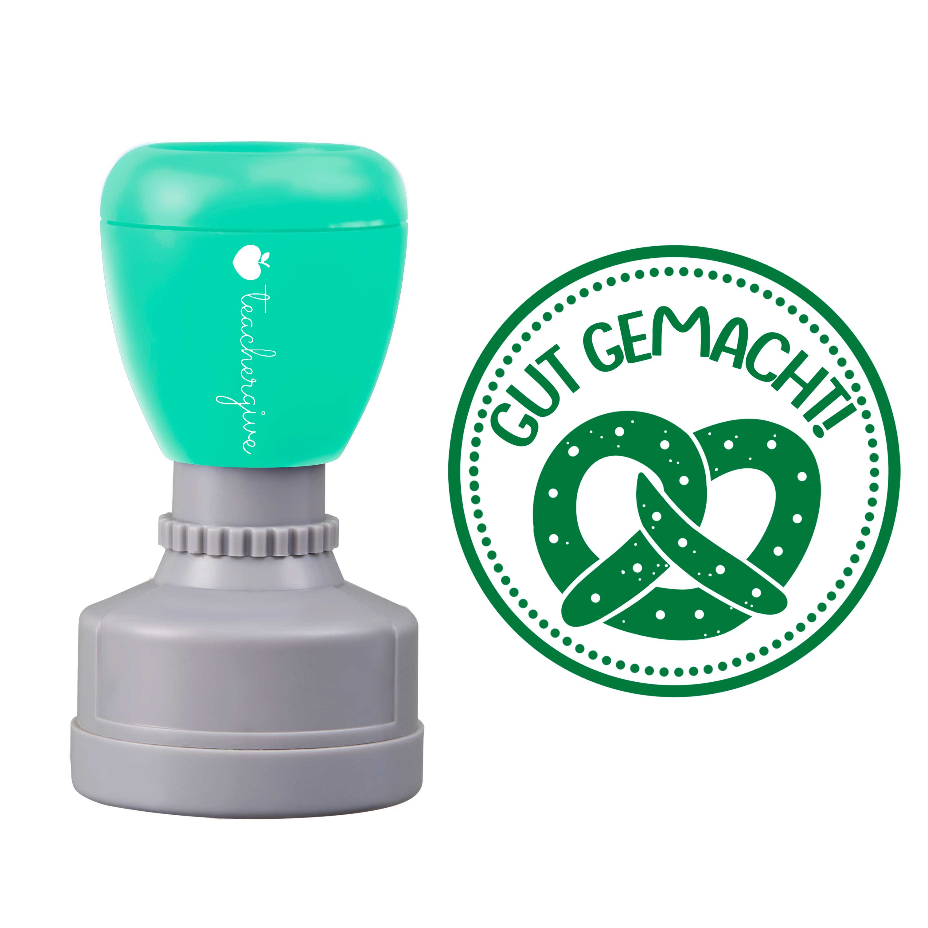 Gut Gemacht Lehrer Stempel