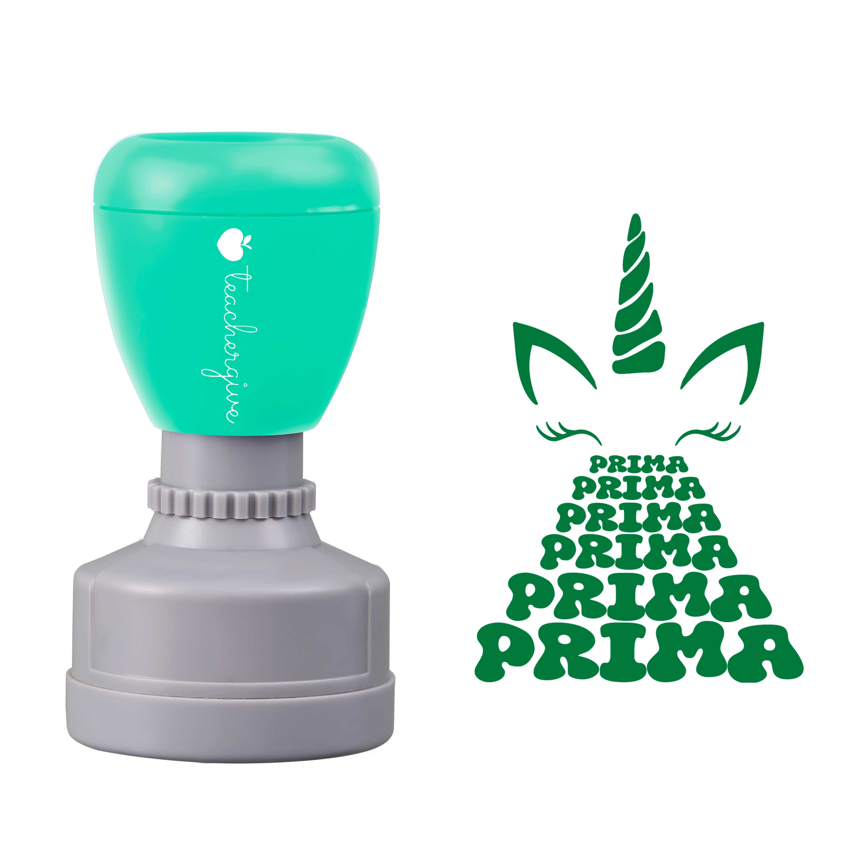 Prima Prima Prima Lehrer Stempel