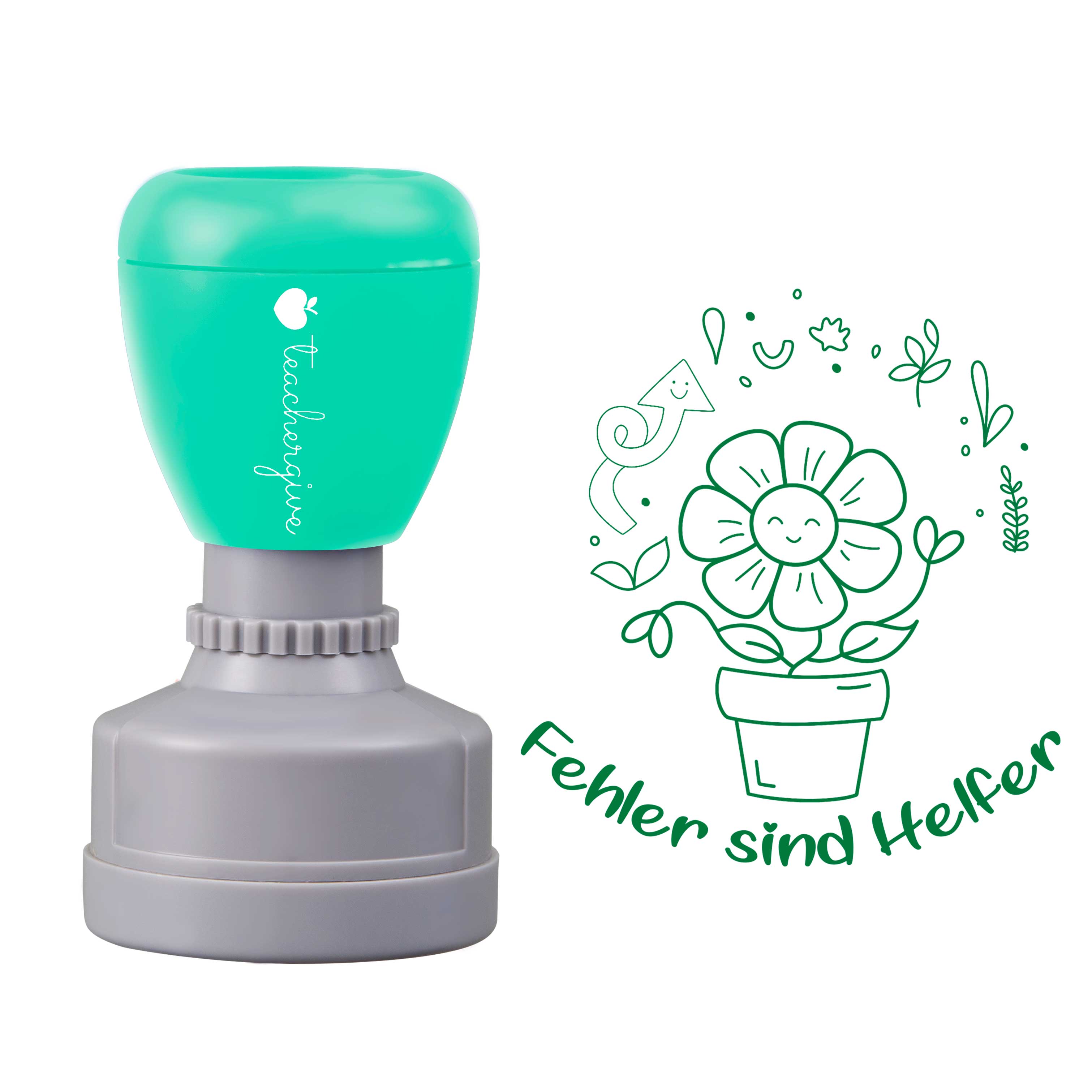 Fehler Sind Helfer Lehrer Stempel