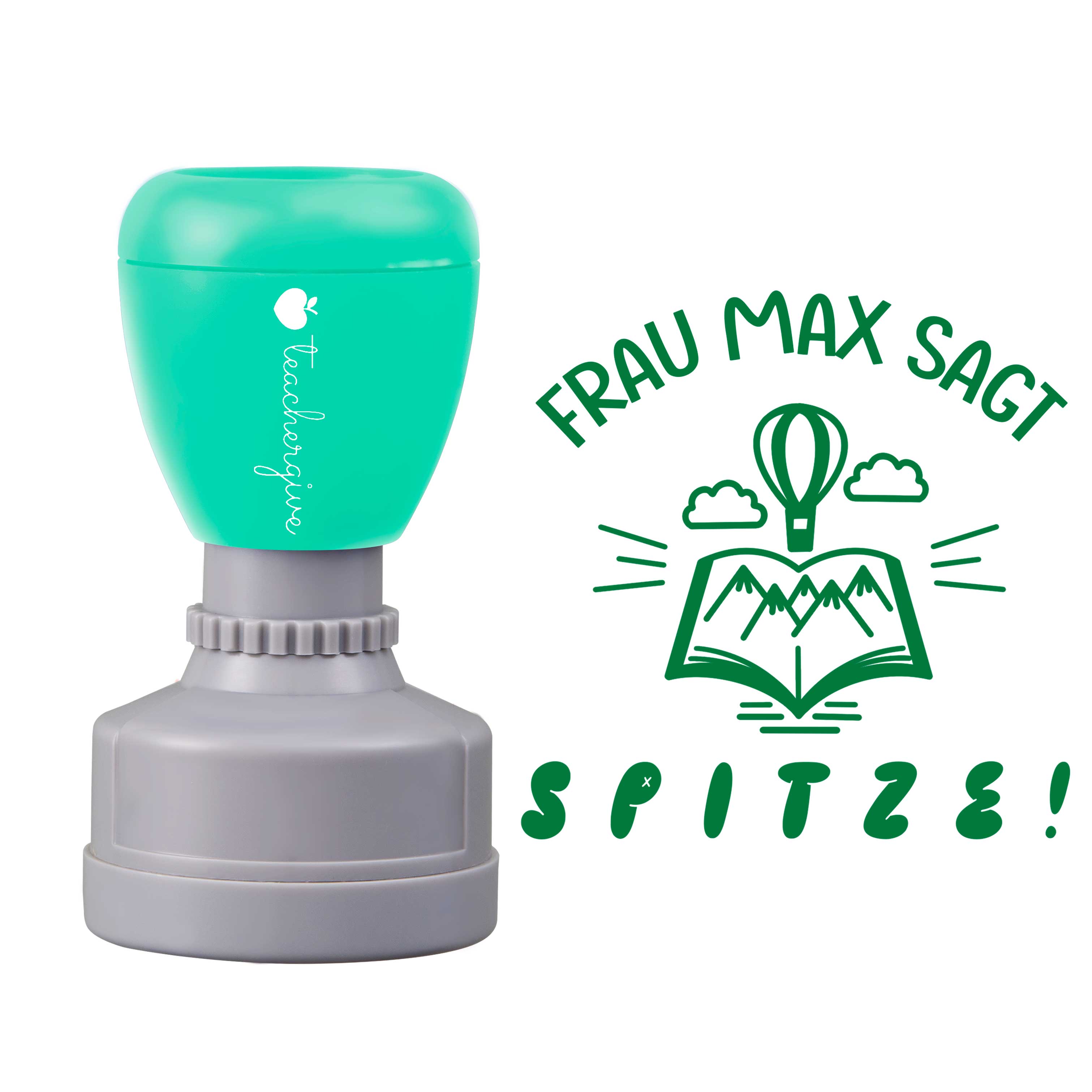 Personalisiert Sagt Spitze Lehrer Stempel