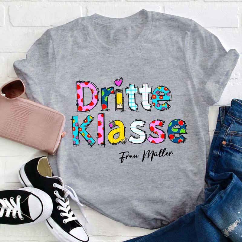 Personalisiertes Klasse T-Shirt