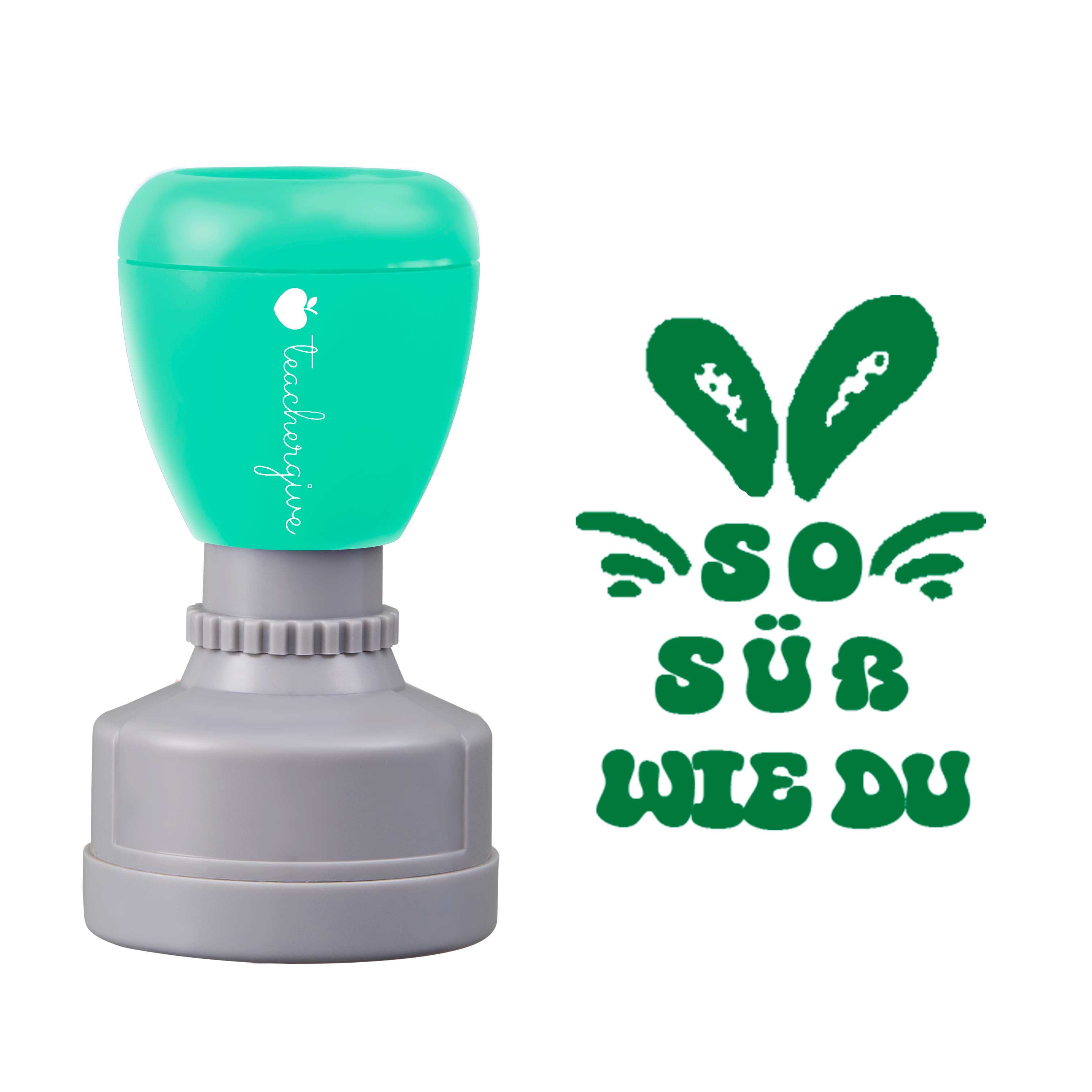 So süß wie du Lehrer Stempel