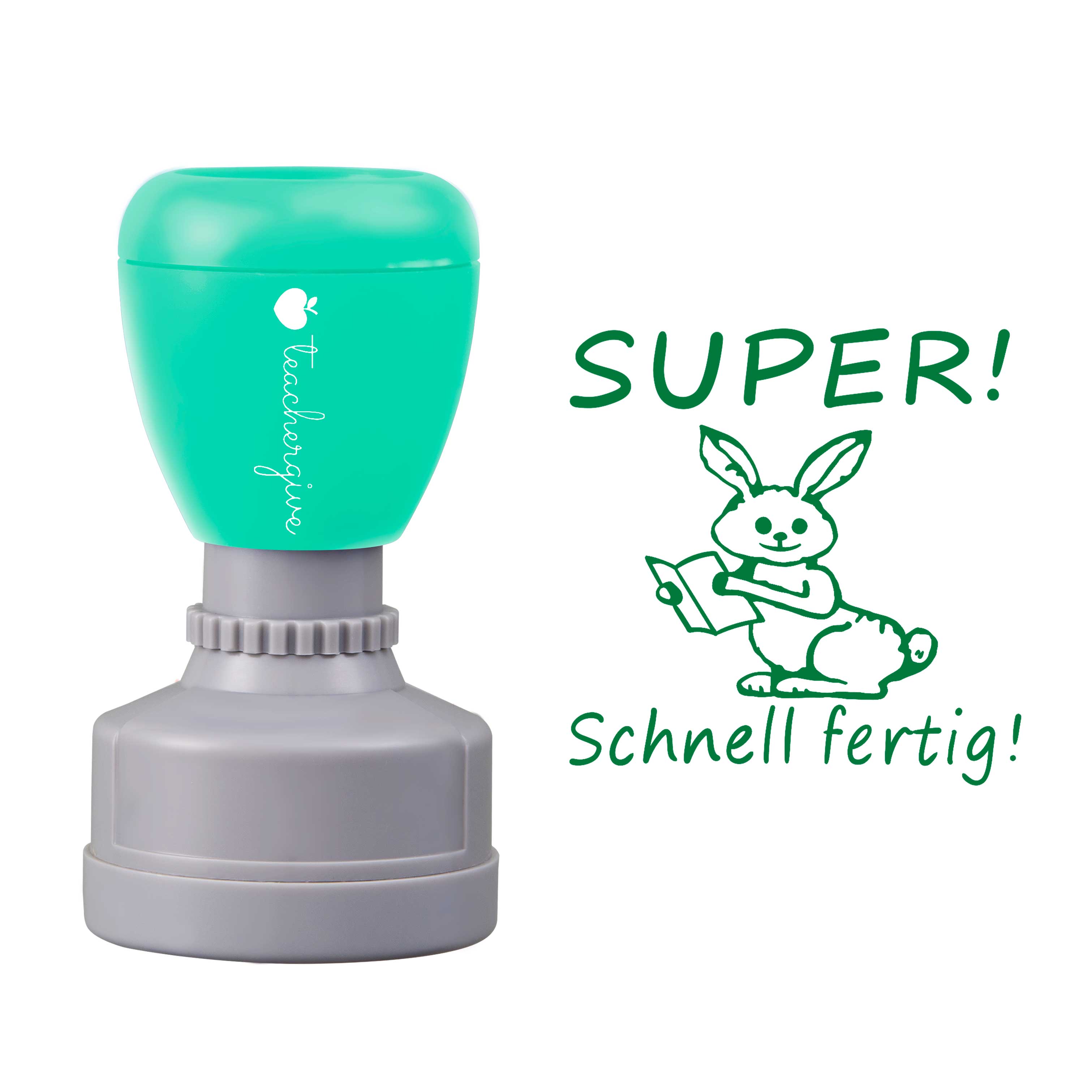 Super Schnell Fertig Lehrer Stempel