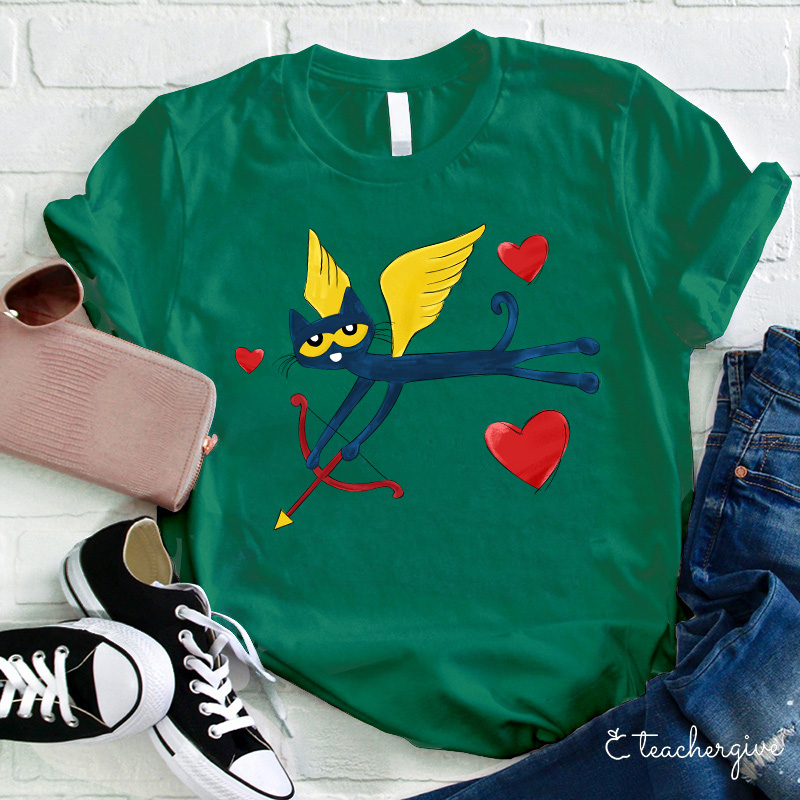 Hit Your Heart Teacher T-Shirt