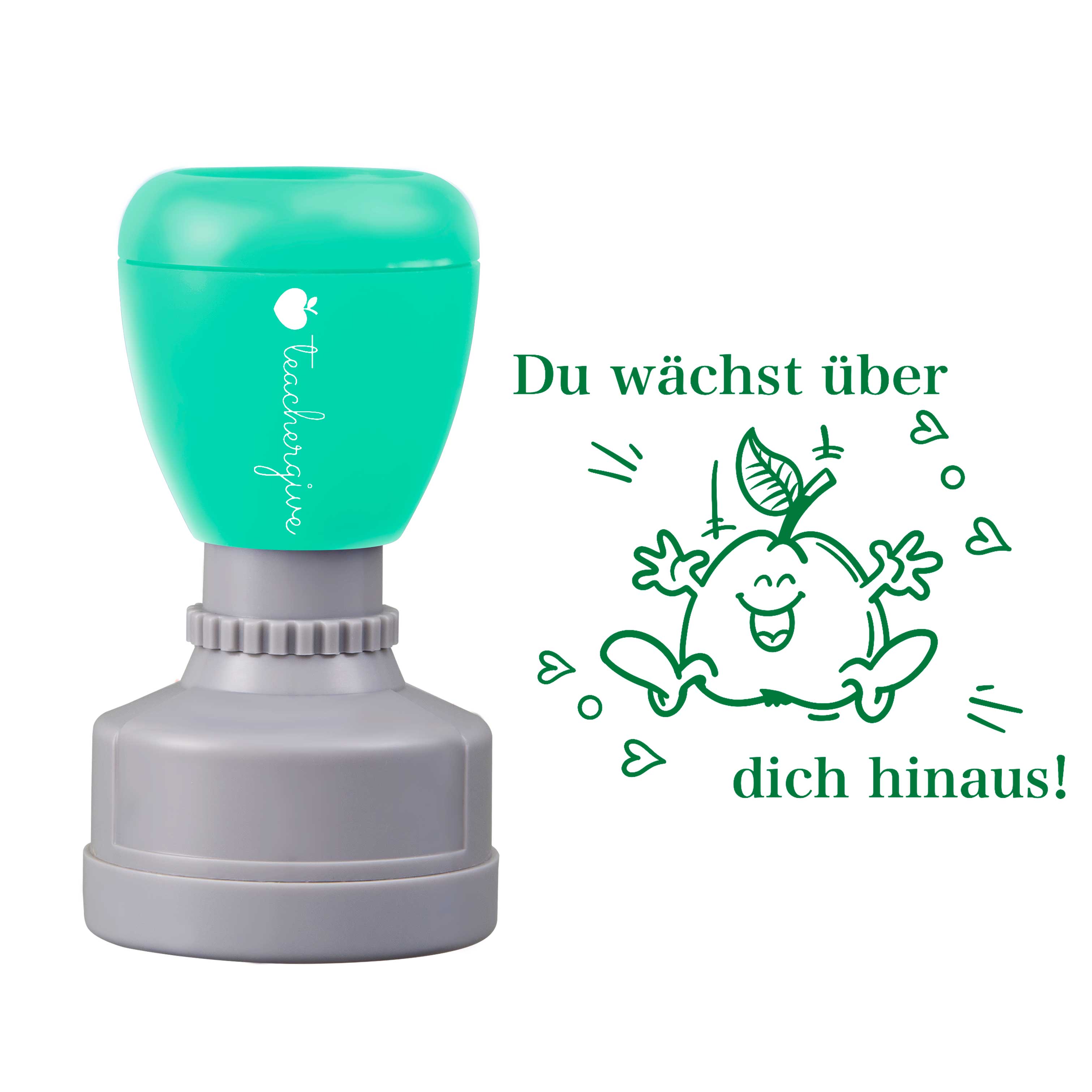 Du Wächst über Dich Hinaus Lehrer Stempel