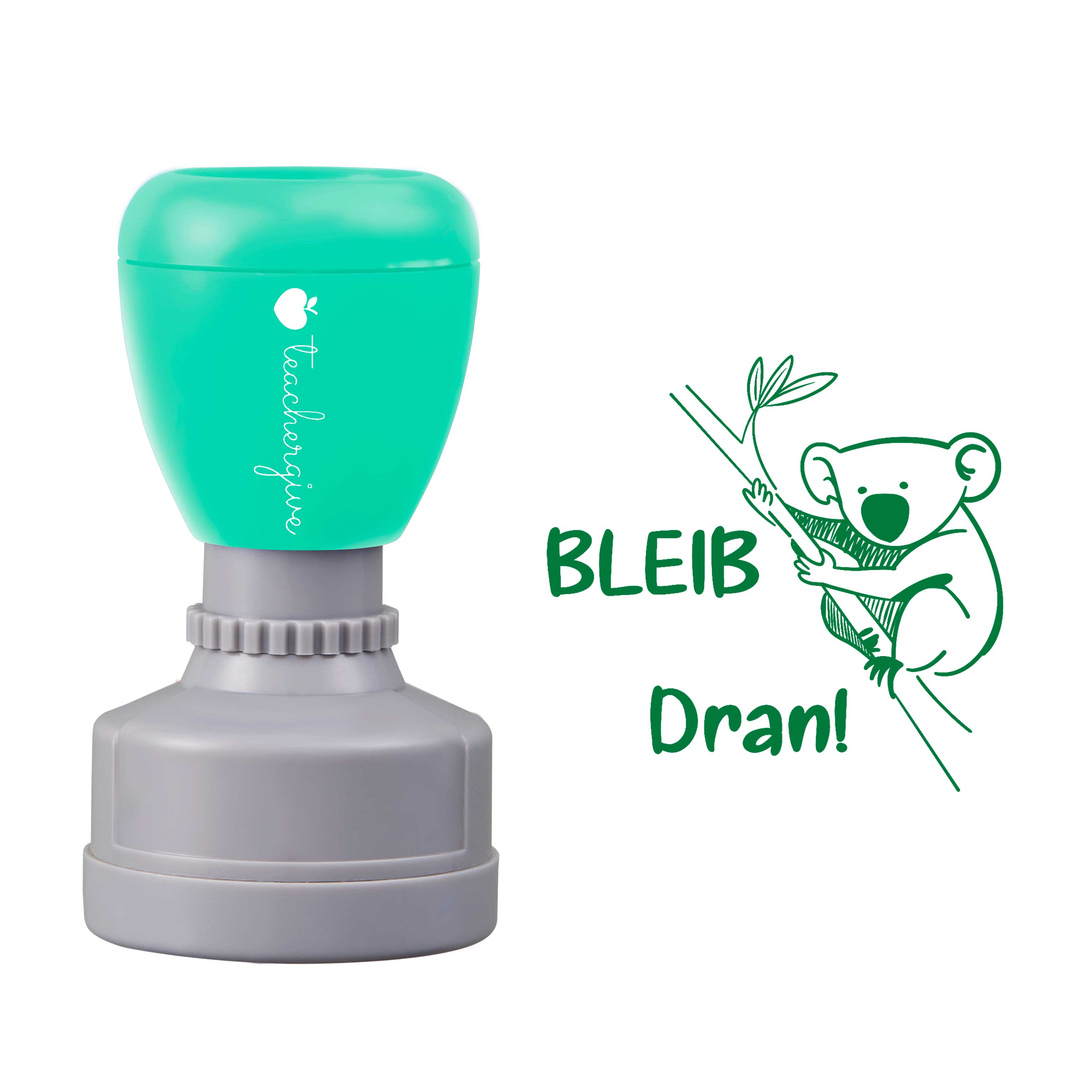 Bleib Dran Lehrer Stempel