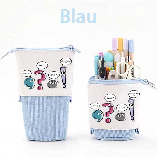 Warte, Was? Stop. Ich stimme zu! Federmäppchen Mäppchen