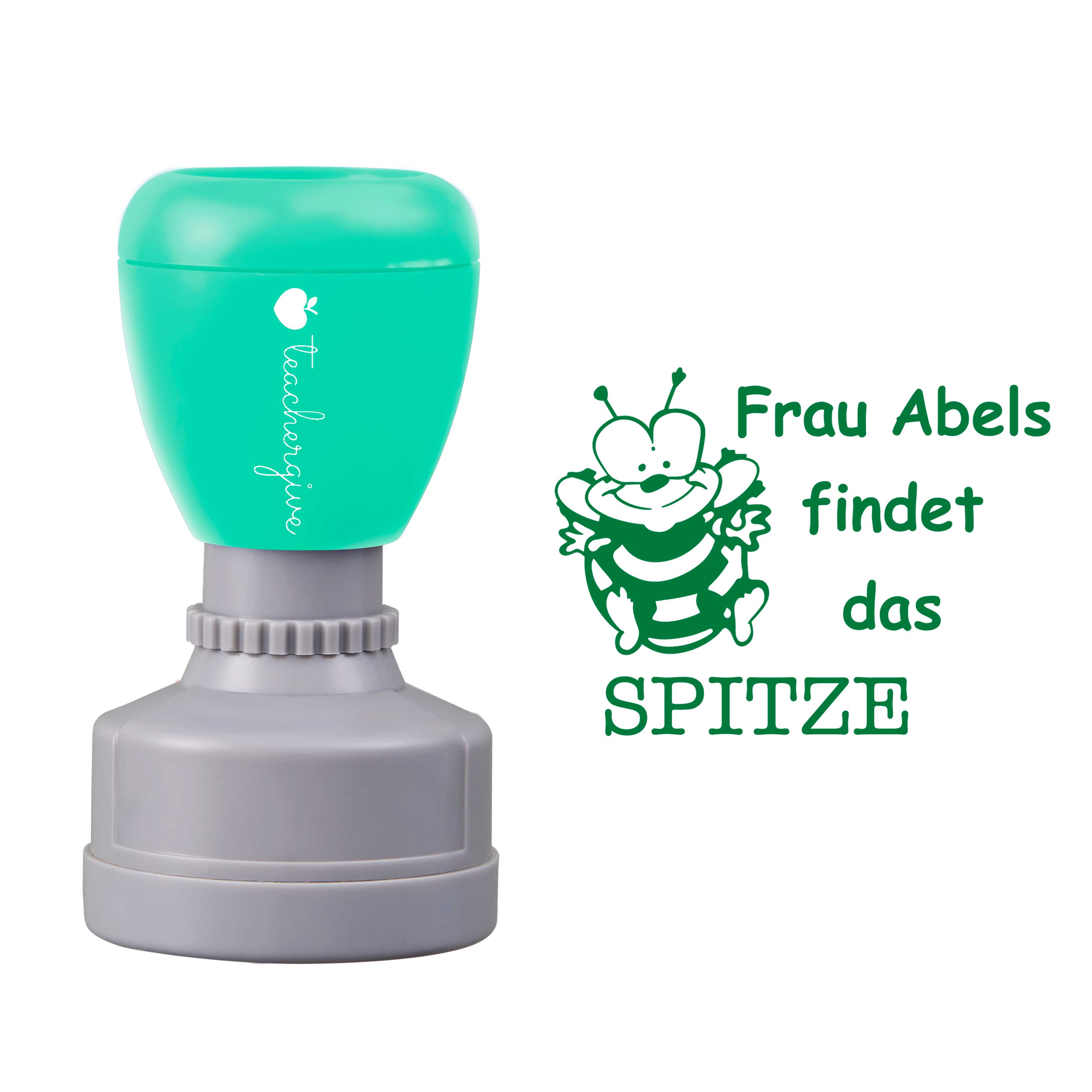 Personalisiert Findet Das Spitze Lehrer Stempel