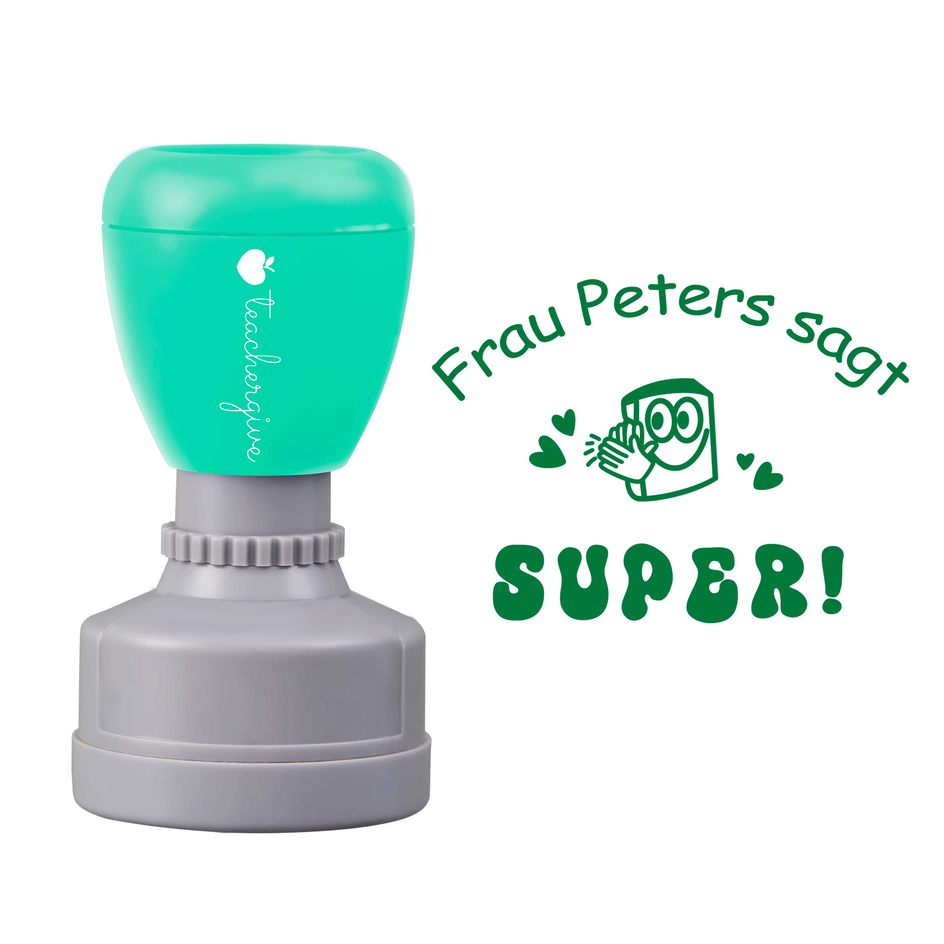 Personalisiert Super Lehrer Stempel