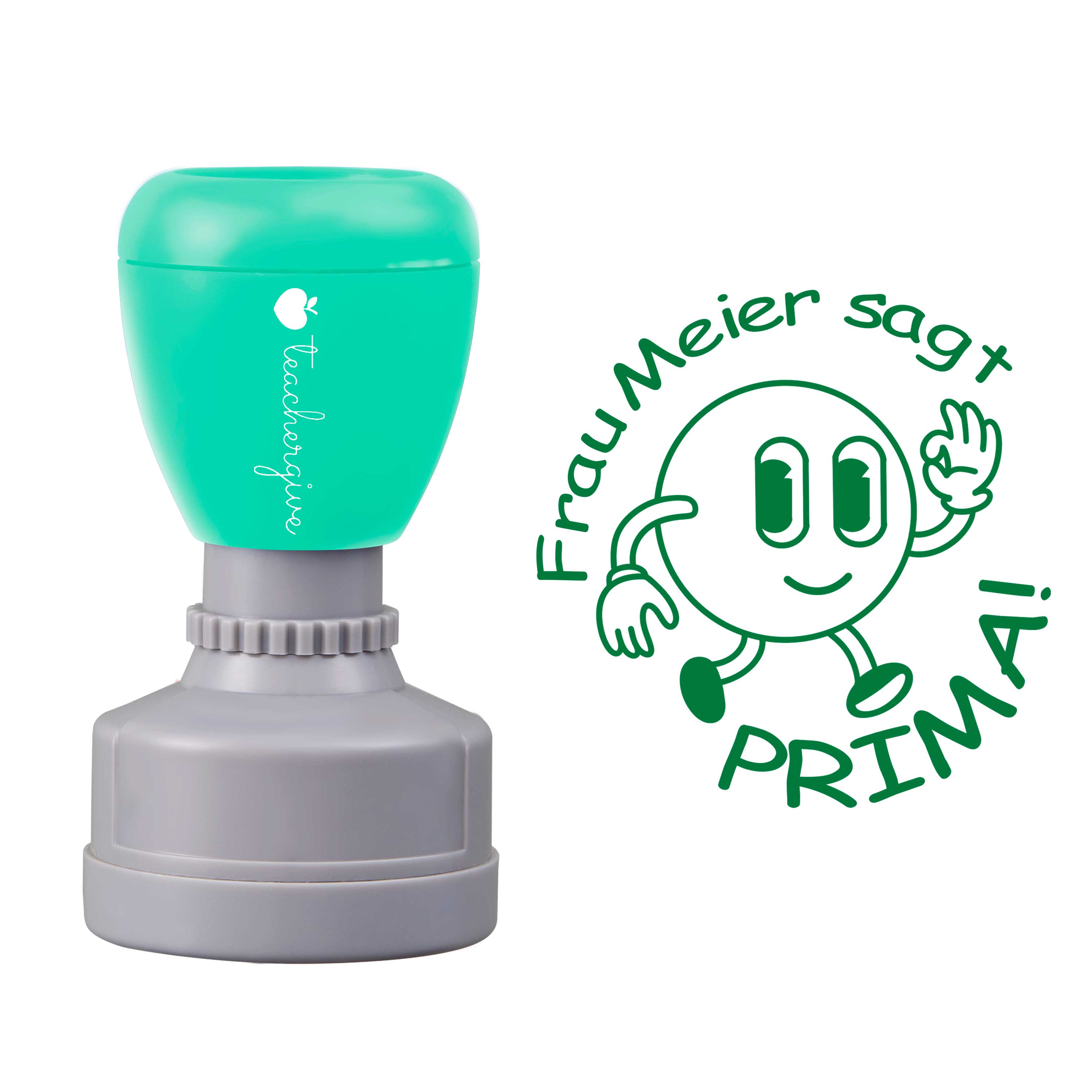 Personalisiert Prima Lehrer Stempel