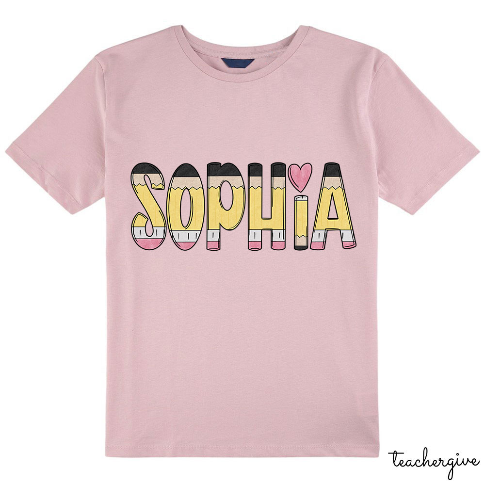 Personalized Children Who Like To Learn Kids T-Shirt