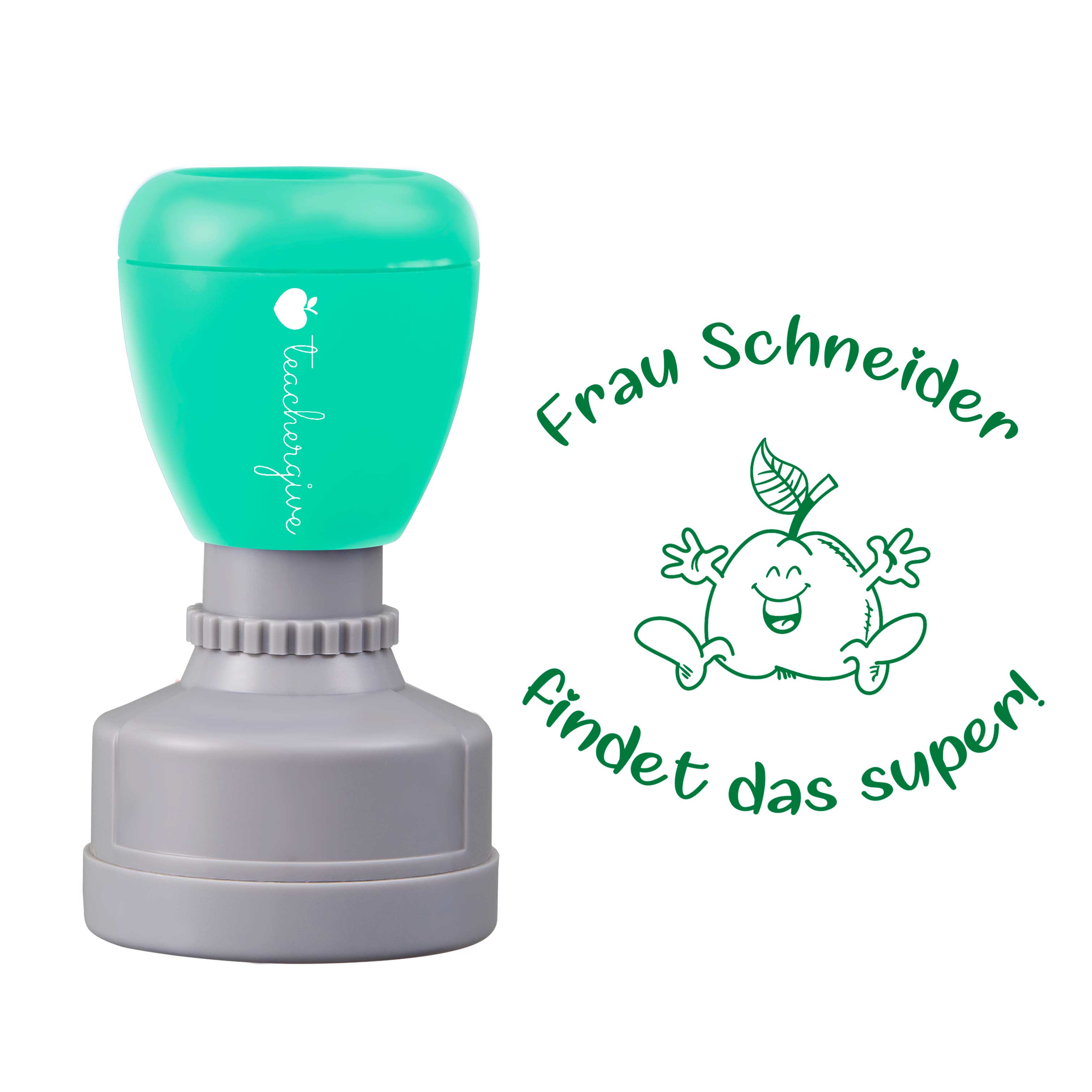 Personalisiert Findet Das Super Lehrer Stempel