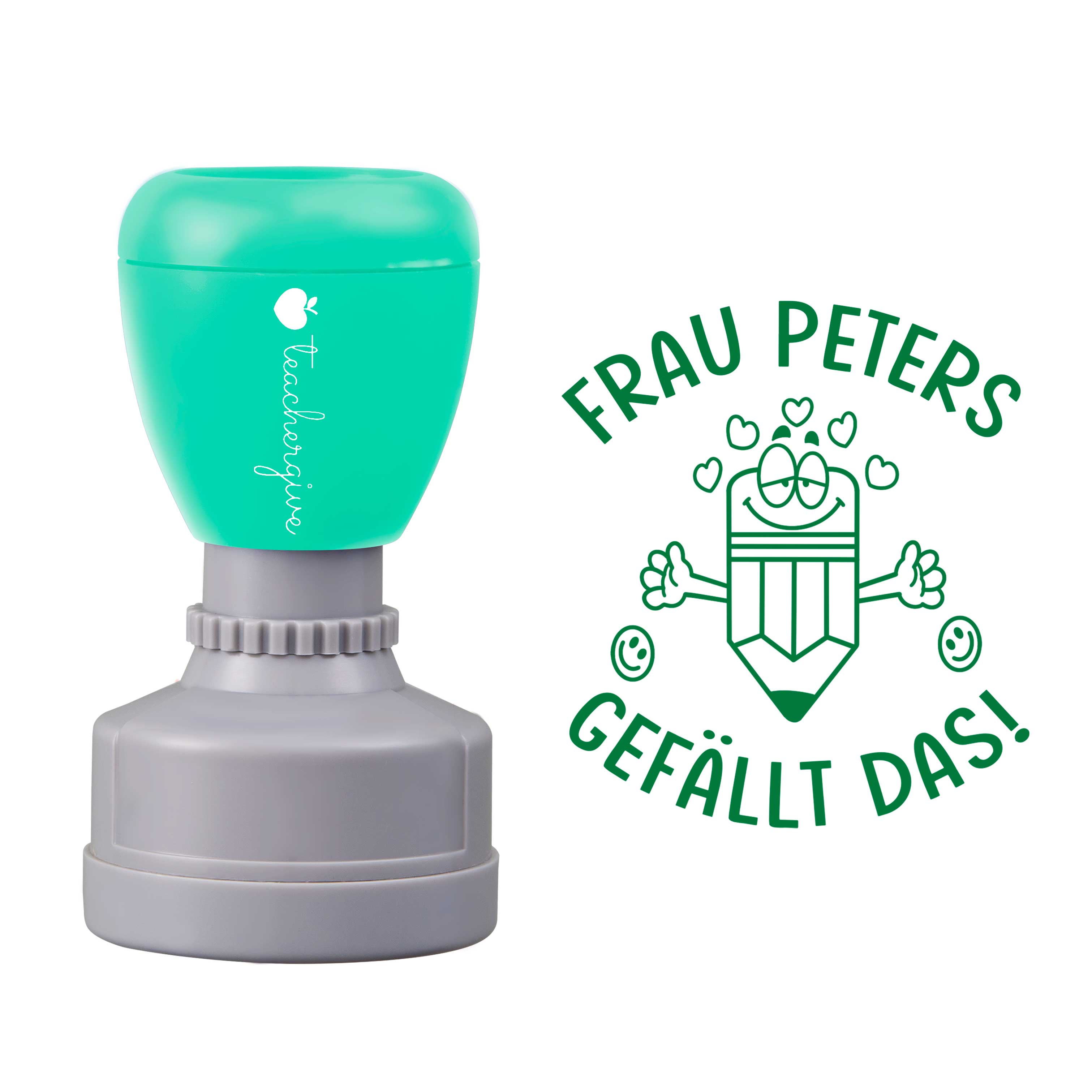 Personalisiert Gefällt Das Lehrer Stempel