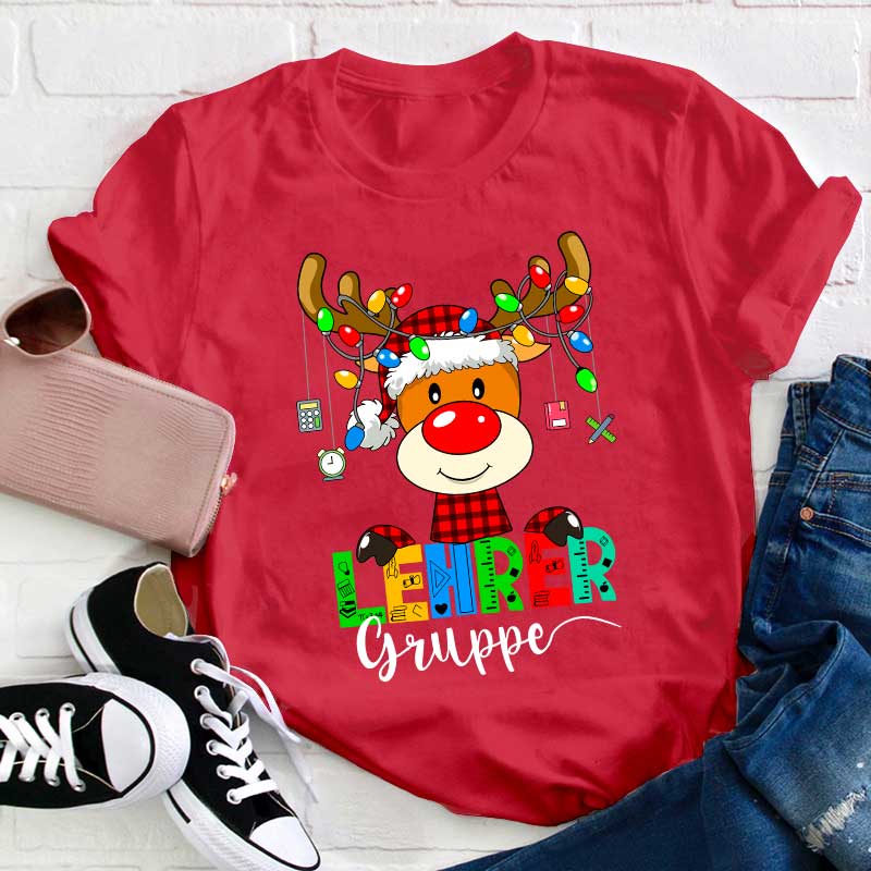 Frohe Weihnachten Alles Gute Zu Weihnachten Lehrer T-Shirt