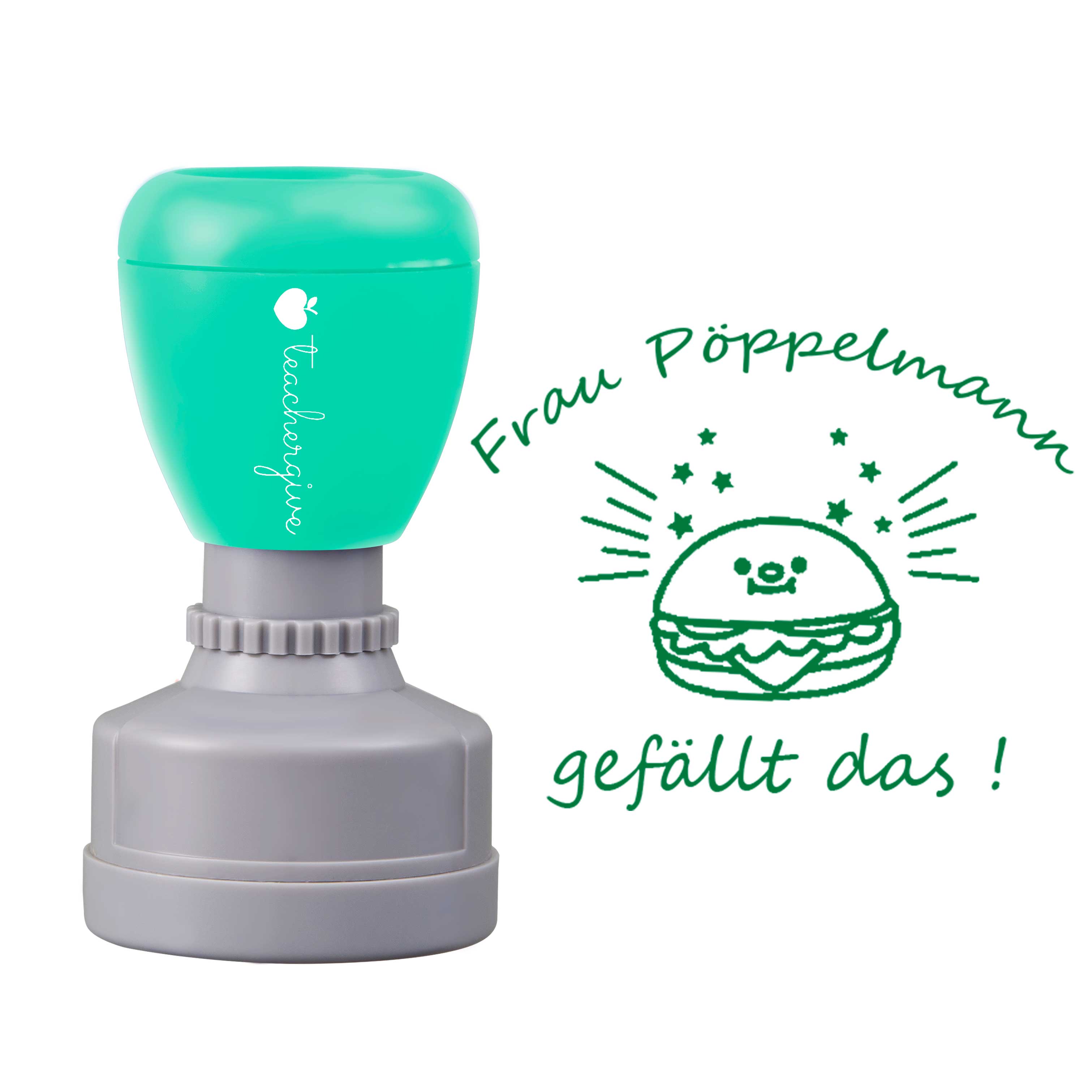 Personalisiert Gefällt Das Lehrer Stempel