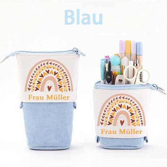 Personalisiert Name Federmäppchen Mäppchen