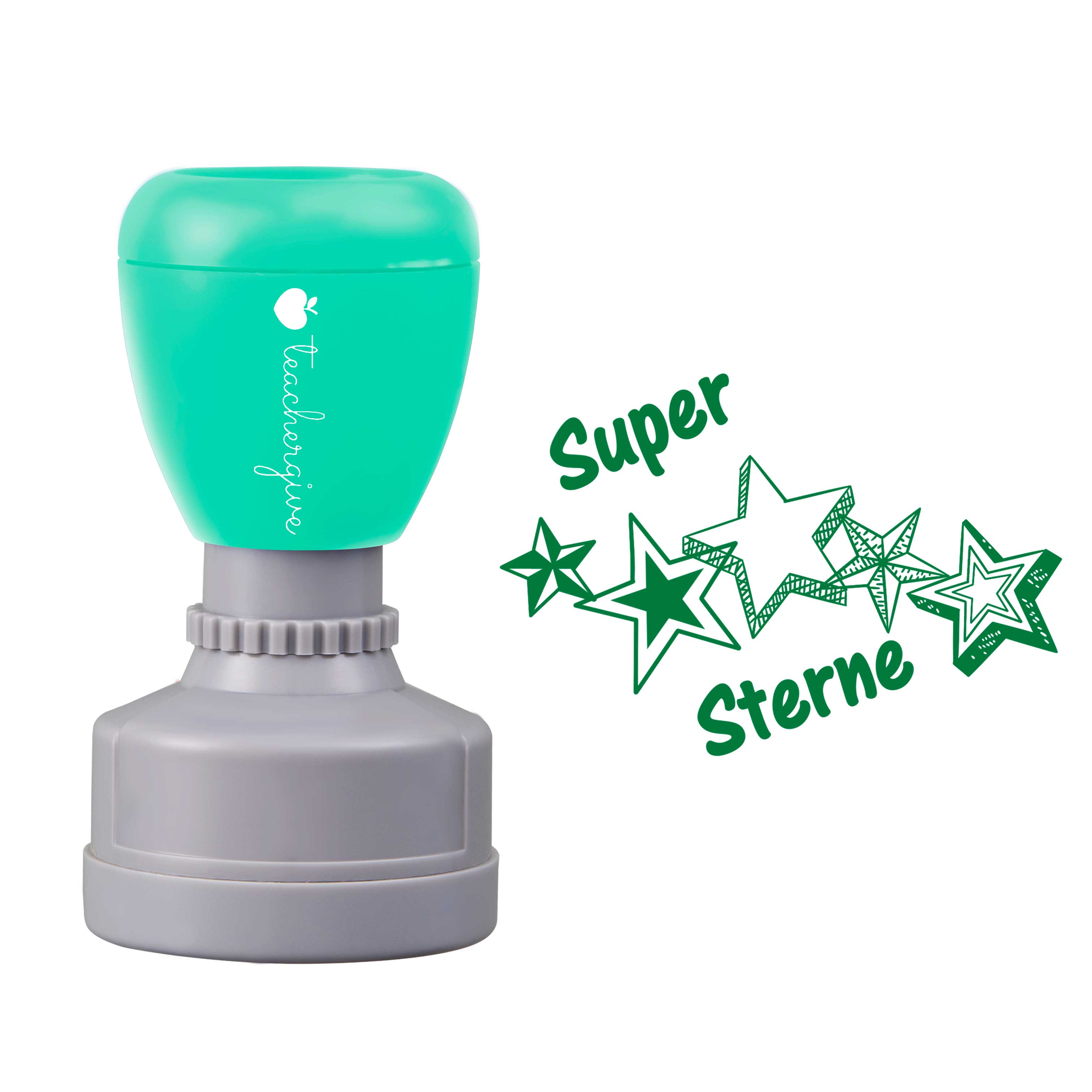 Super Sterne Lehrer Stempel