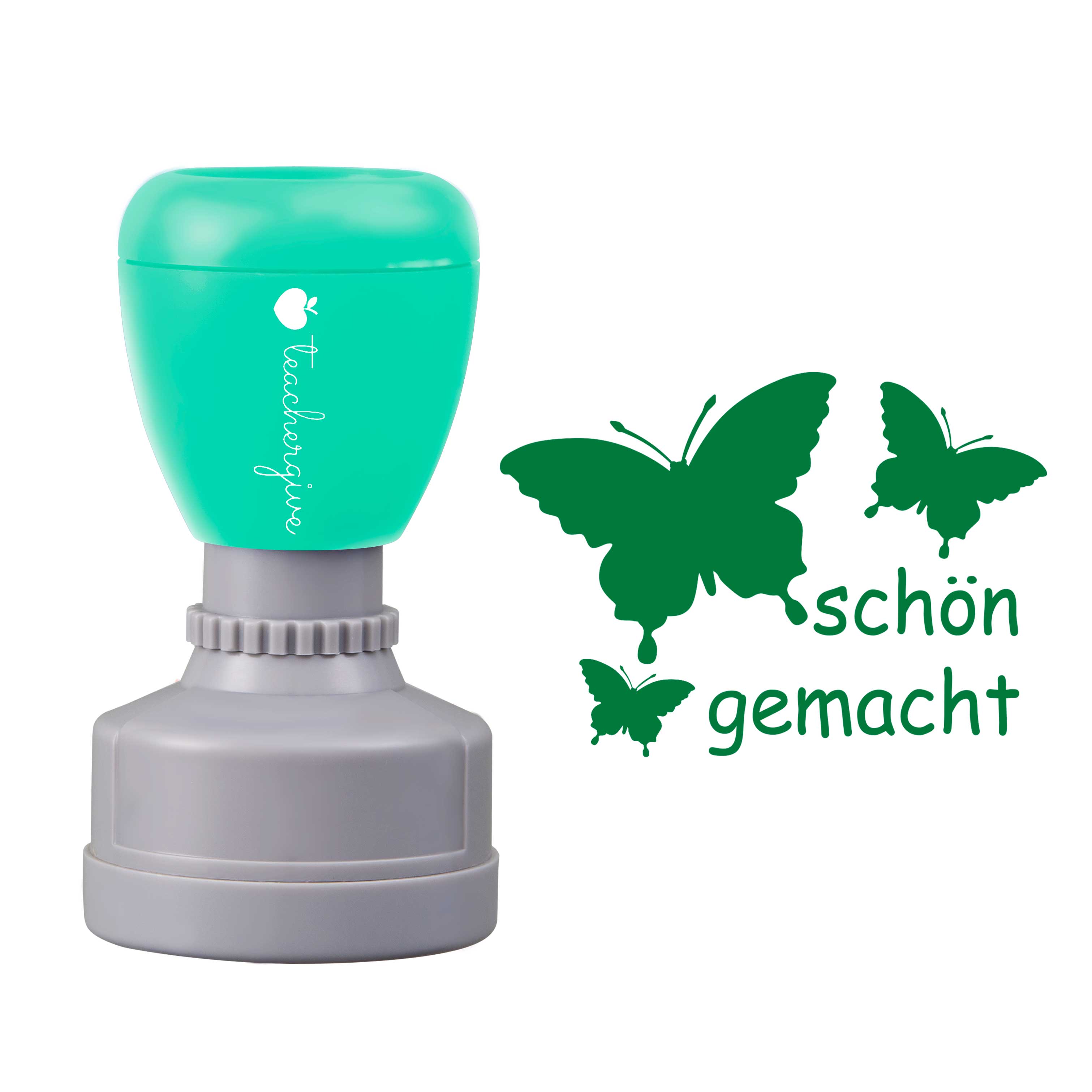 Schön gemacht Lehrer Stempel