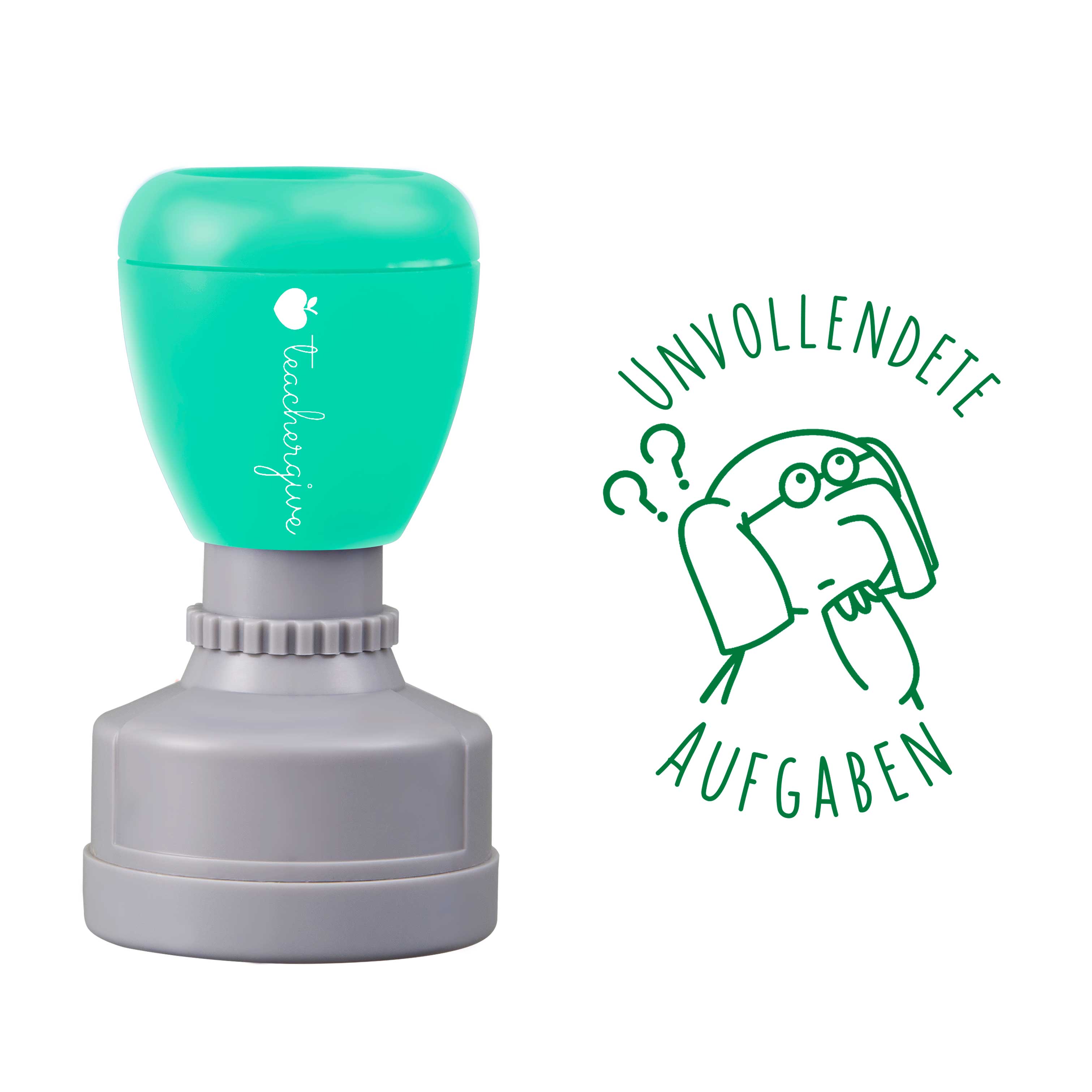 Unvollendete Aufgaben Stempel