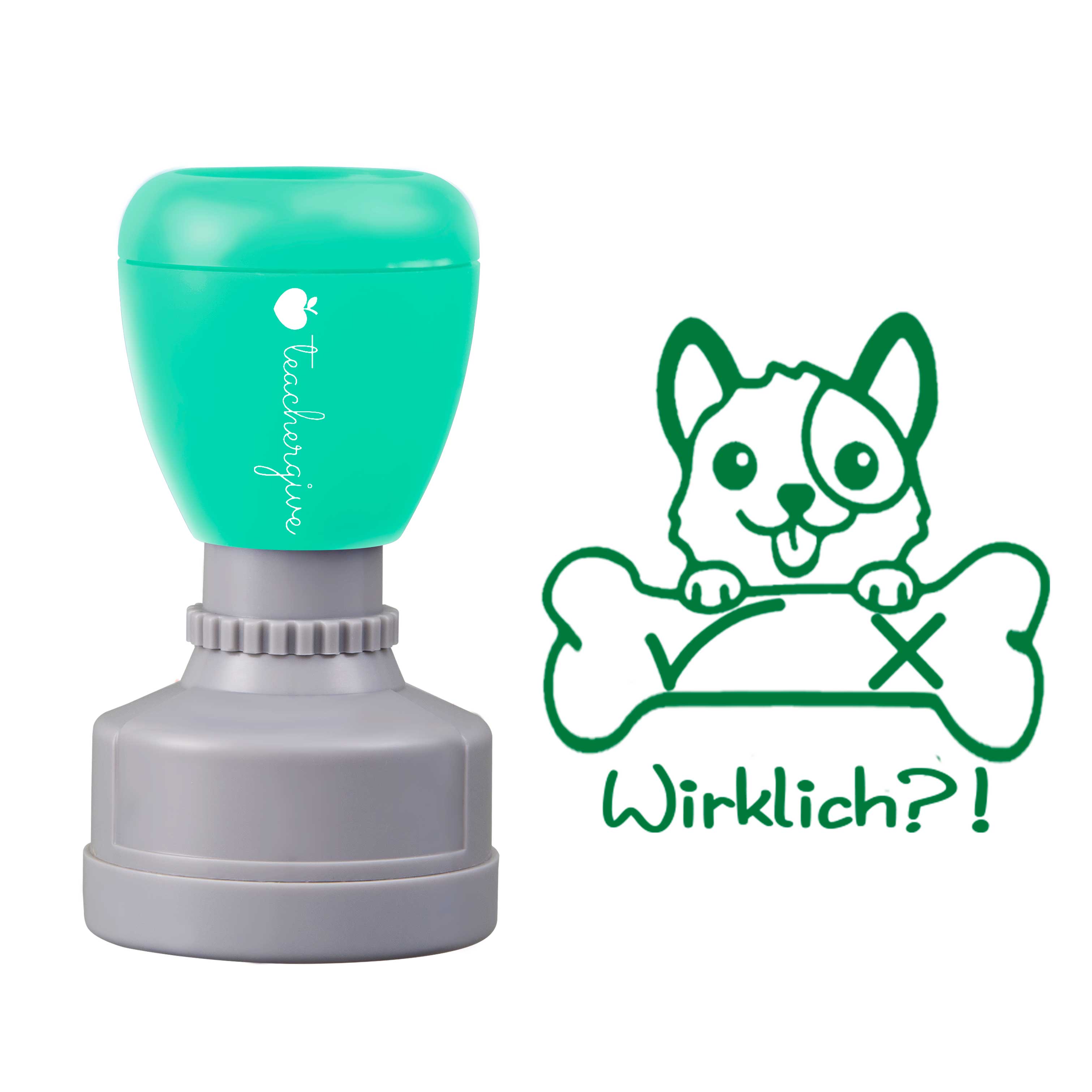 Wirklich?! Lehrer Stempel