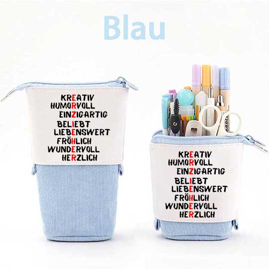 Kreativ Humorvoll Herzlich Federmäppchen Mäppchen