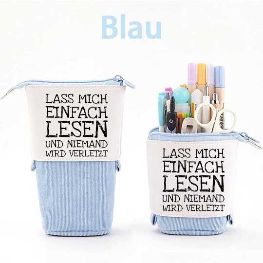 Lass mich einfach lesen und niemand wird verletzt Federmäppchen Mäppchen