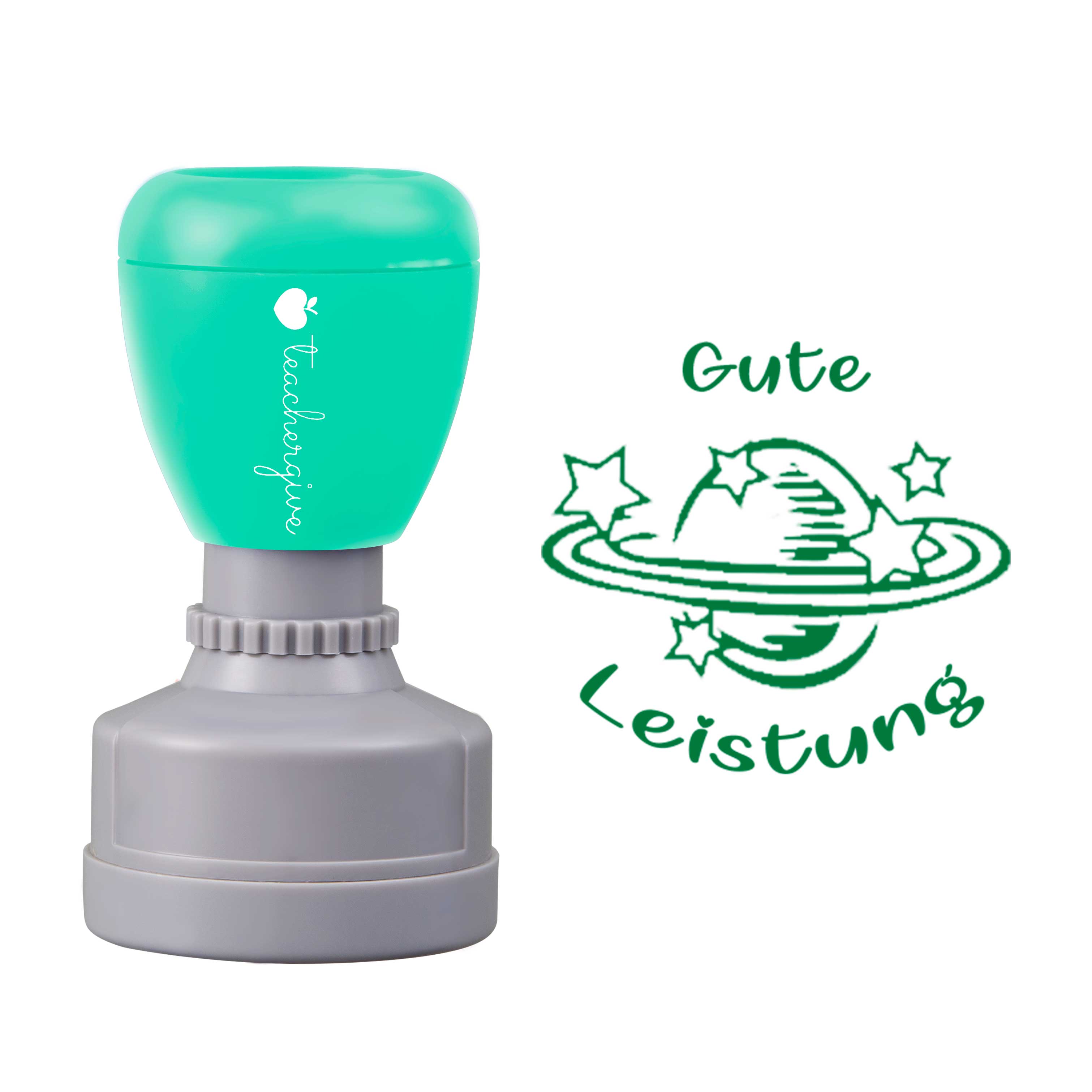 Gute Leistung Lehrer Stempel