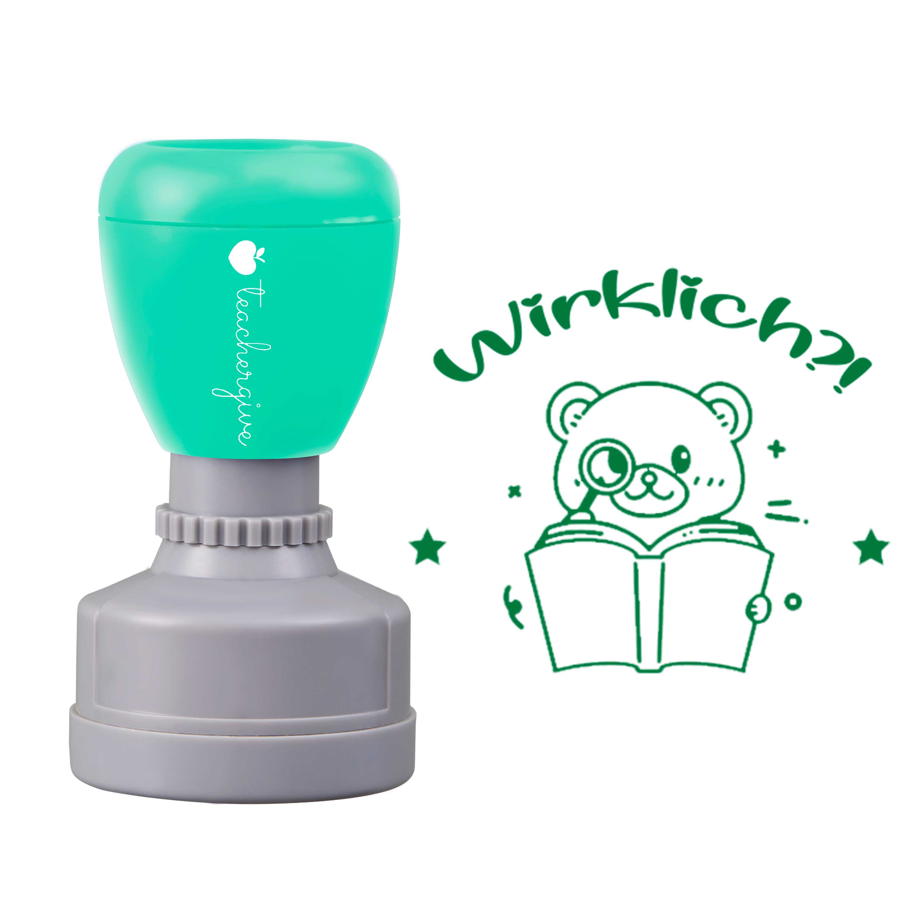 Ist Das Wirklich? Lehrer Stempel