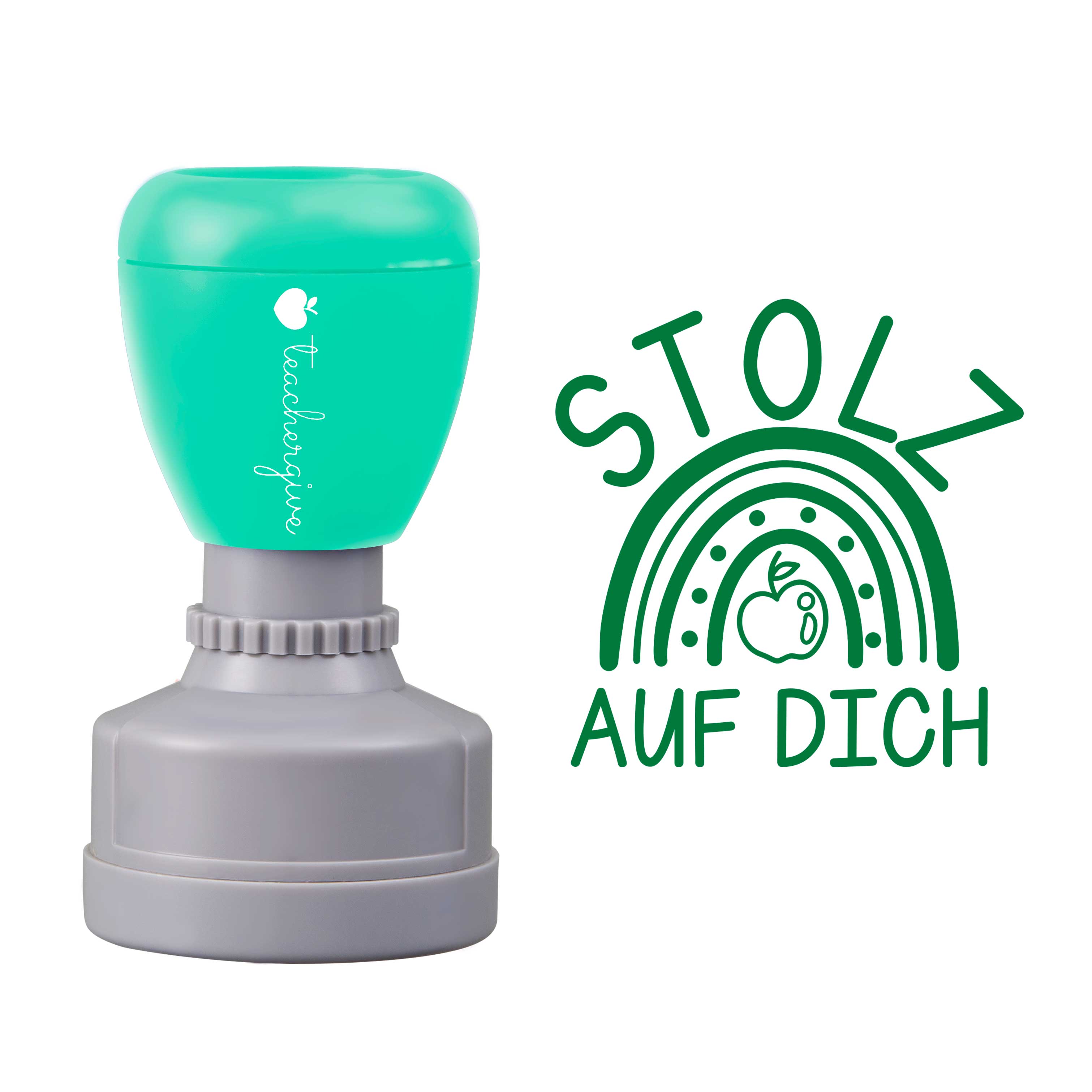 Stolz Auf Dich Regenbogen Stempel