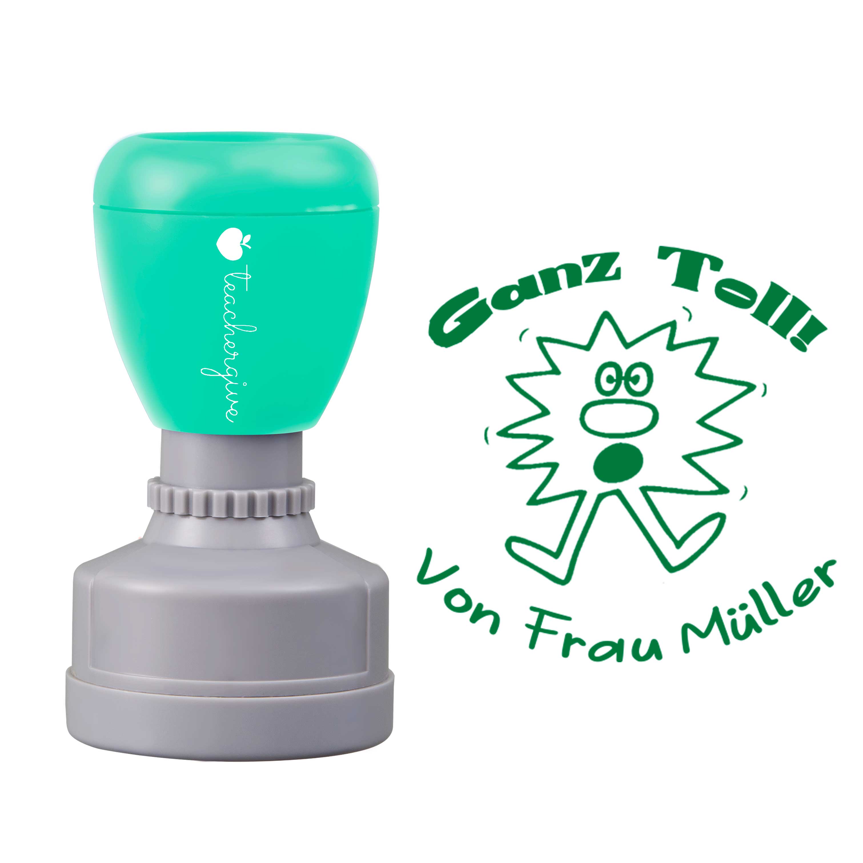 Personalisiert Name Ganz Toll Lehrer Stempel
