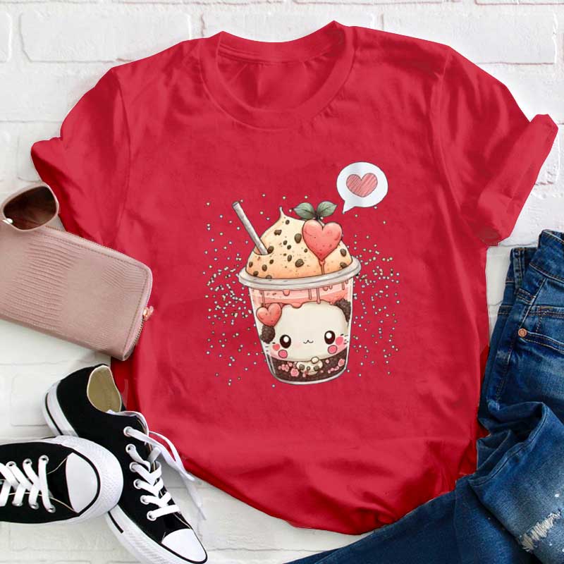 Liebe Trinken Lehrer T-Shirt