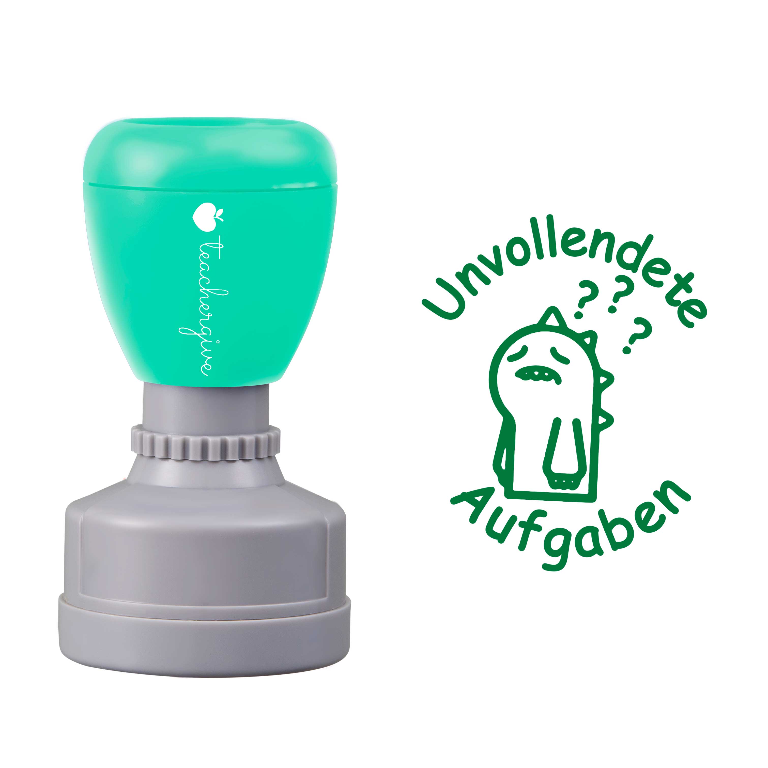 Unvollendete Aufgaben Stempel