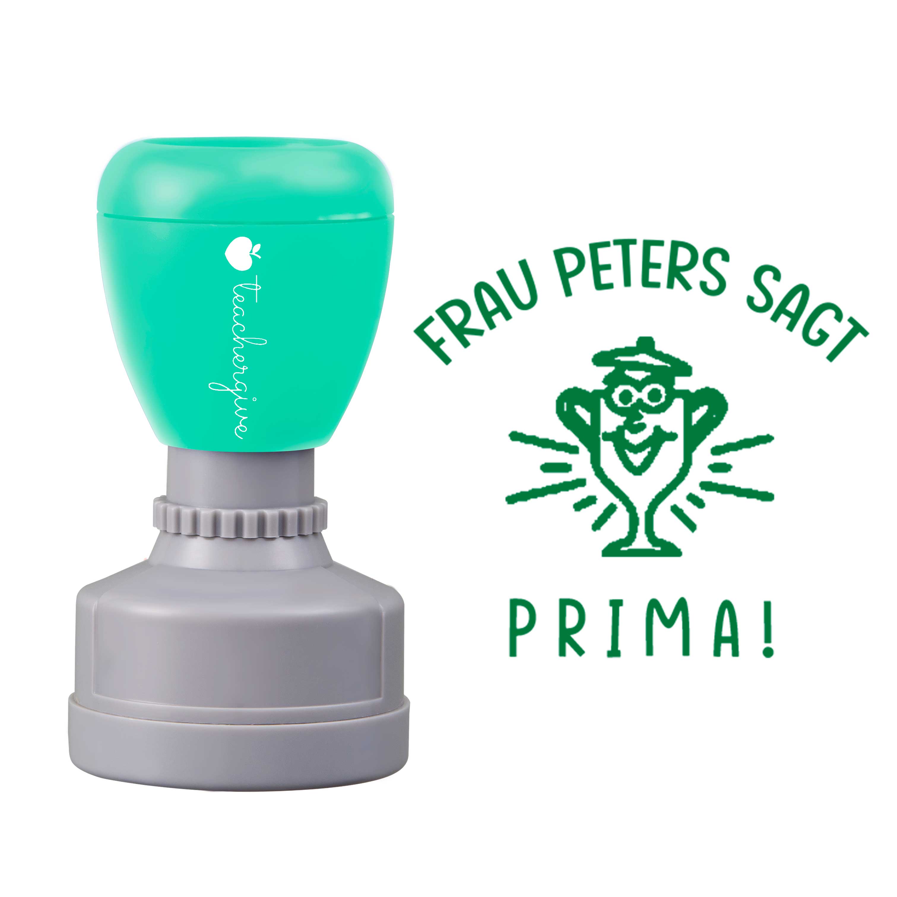 Personalisiert Sagt Prima Lehrer Stempel