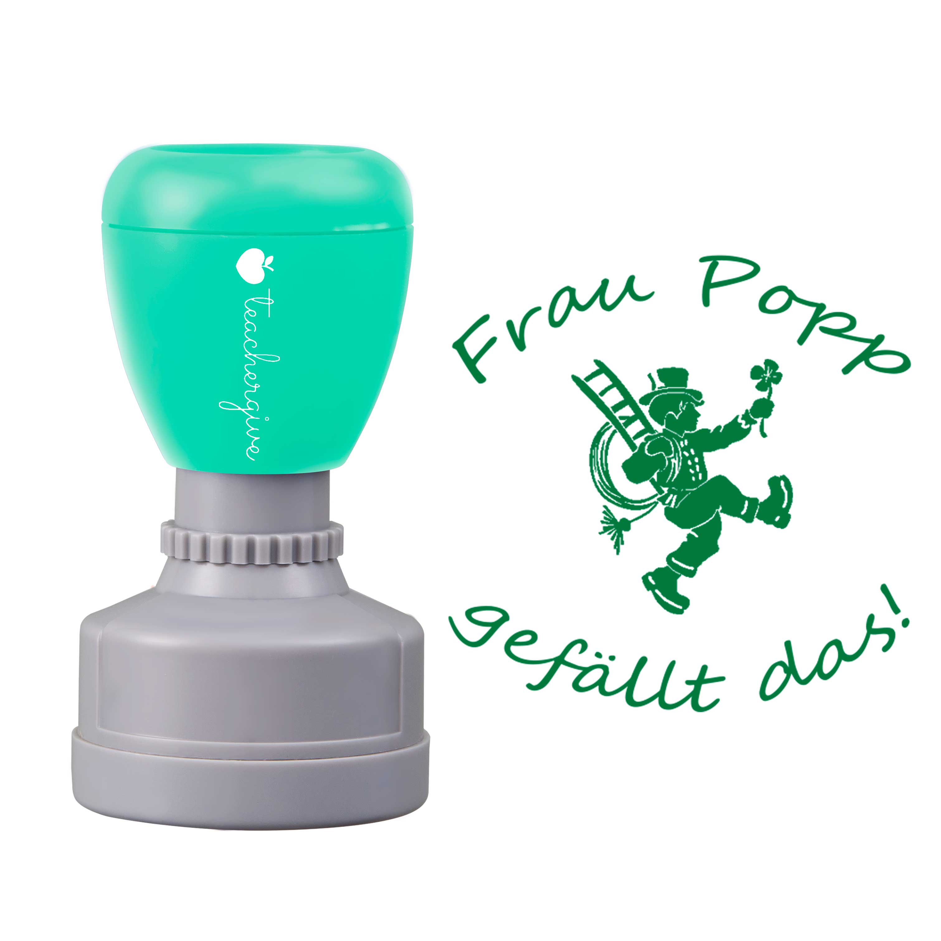 Personalisiert Gefällt Das Lehrer Stempel