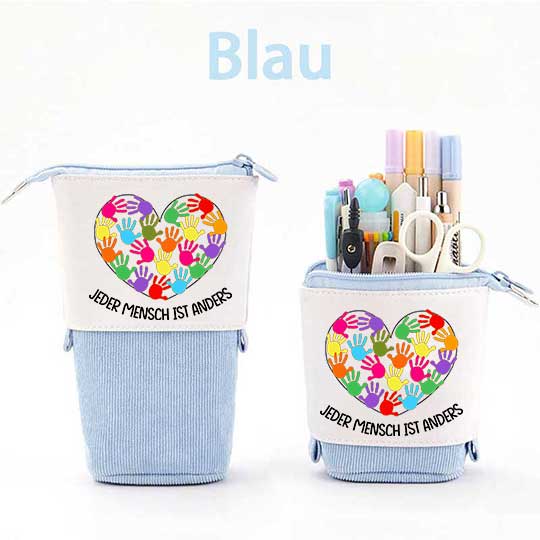 Jeder Mensch Ist Anders Federmäppchen Mäppchen