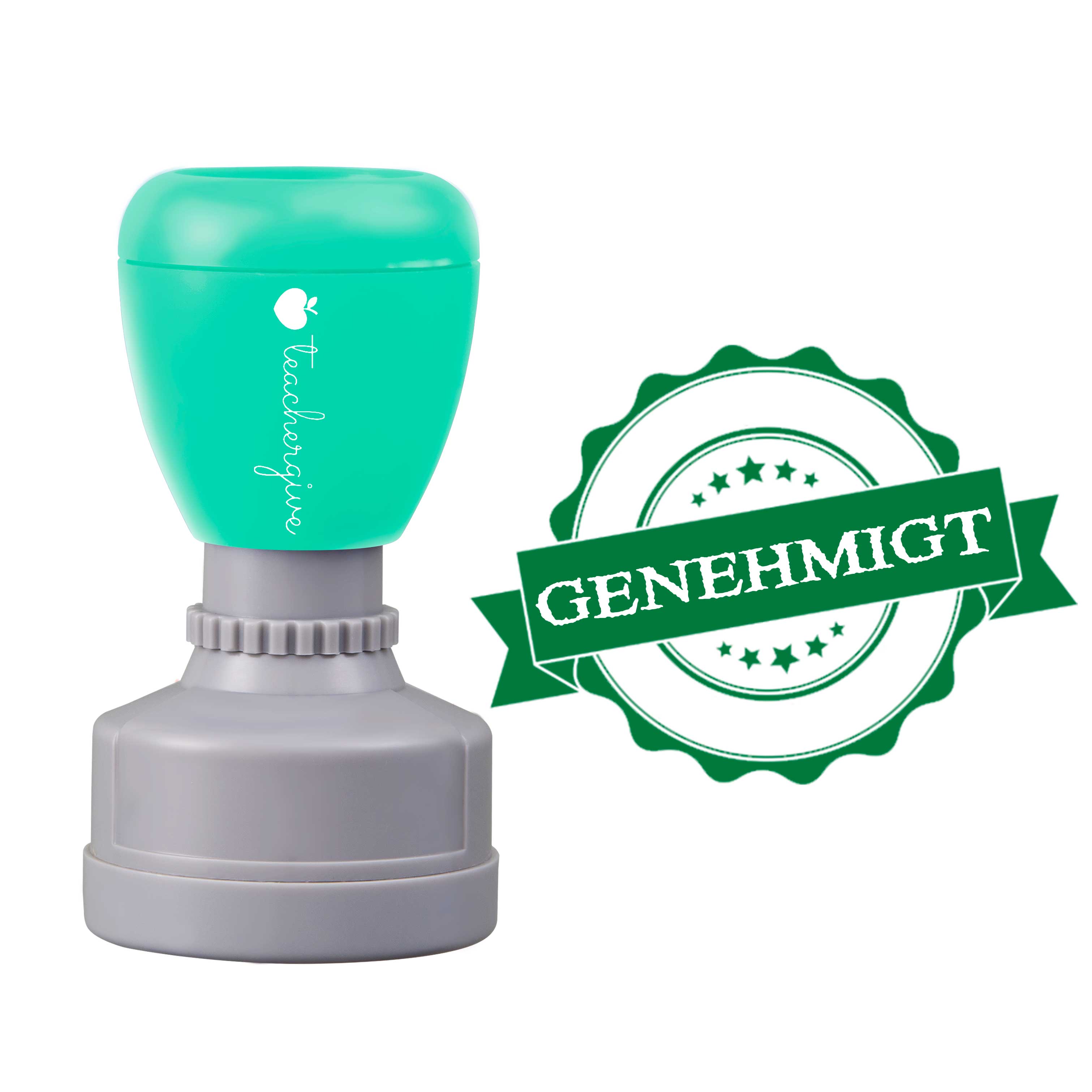 Genehmigt Lehrer Stempel